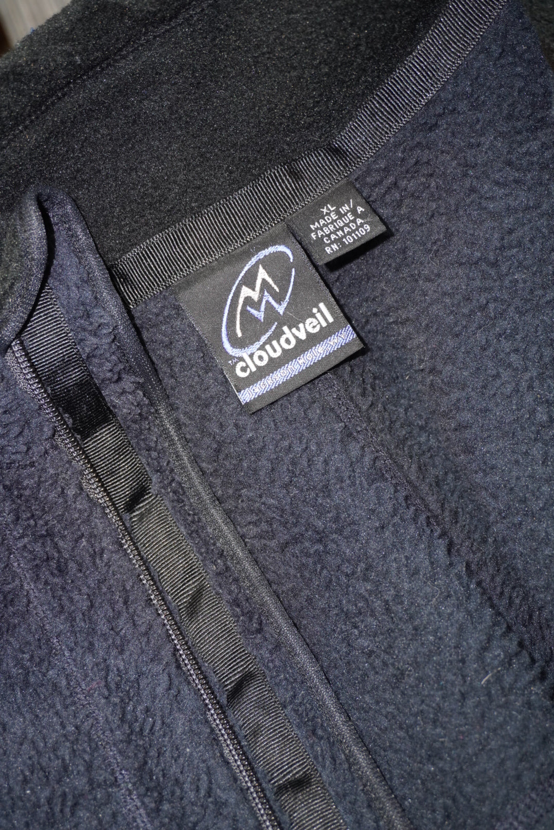90's Cloudveil Fleece Jacket made in Canada.