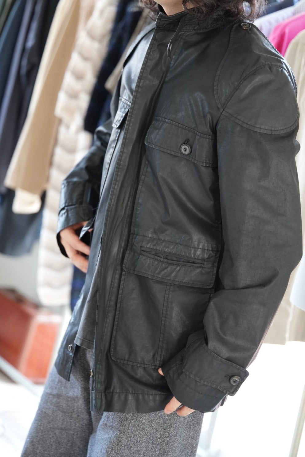 08's Martin Margiela ⑩ Jacket made in Italy.