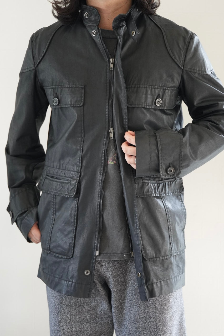 08's Martin Margiela ⑩ Jacket made in Italy.