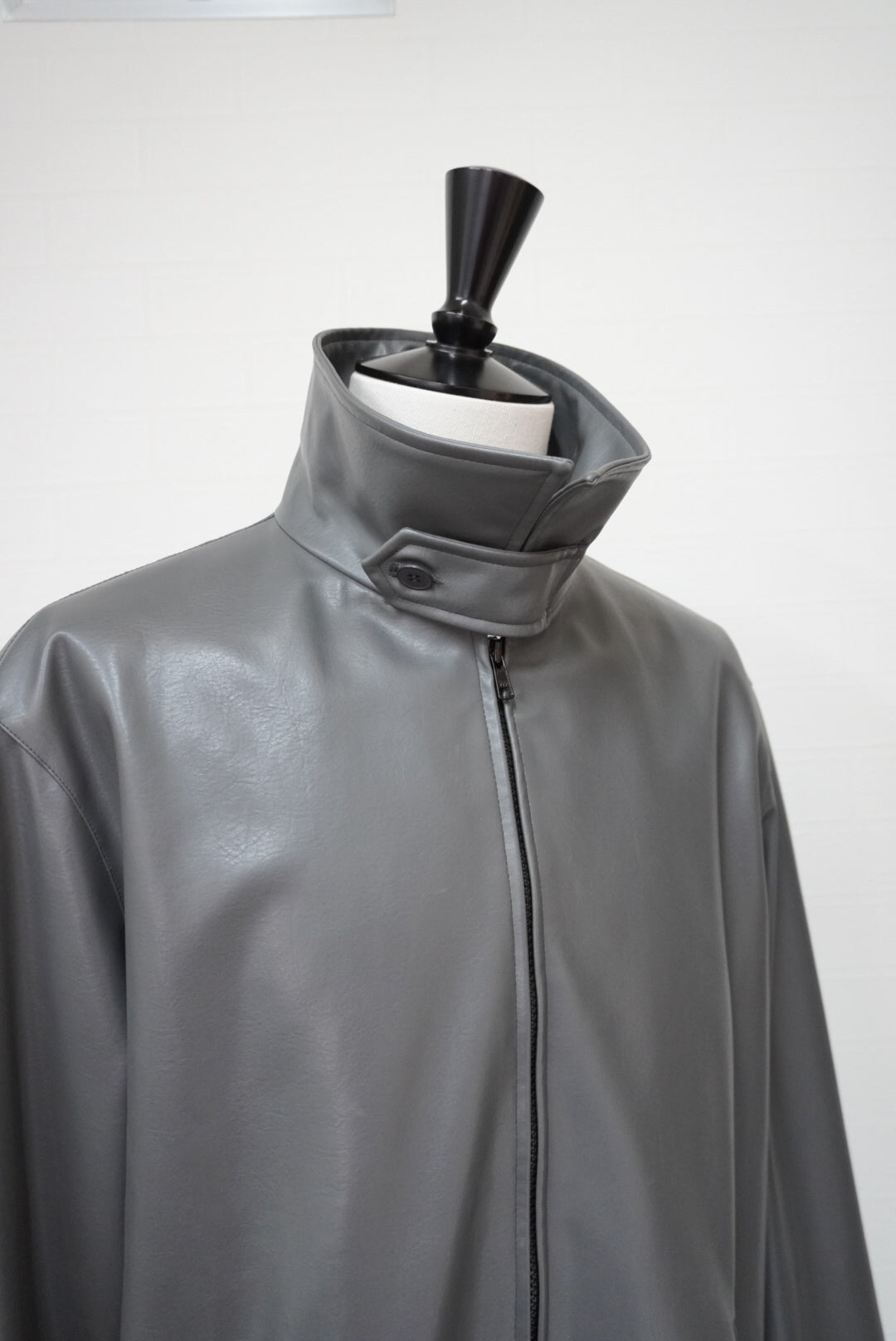 agnès b. PVC leather jkt made in France 90's agnès b. PVC Leather Jacket made in France. – 稲田商店