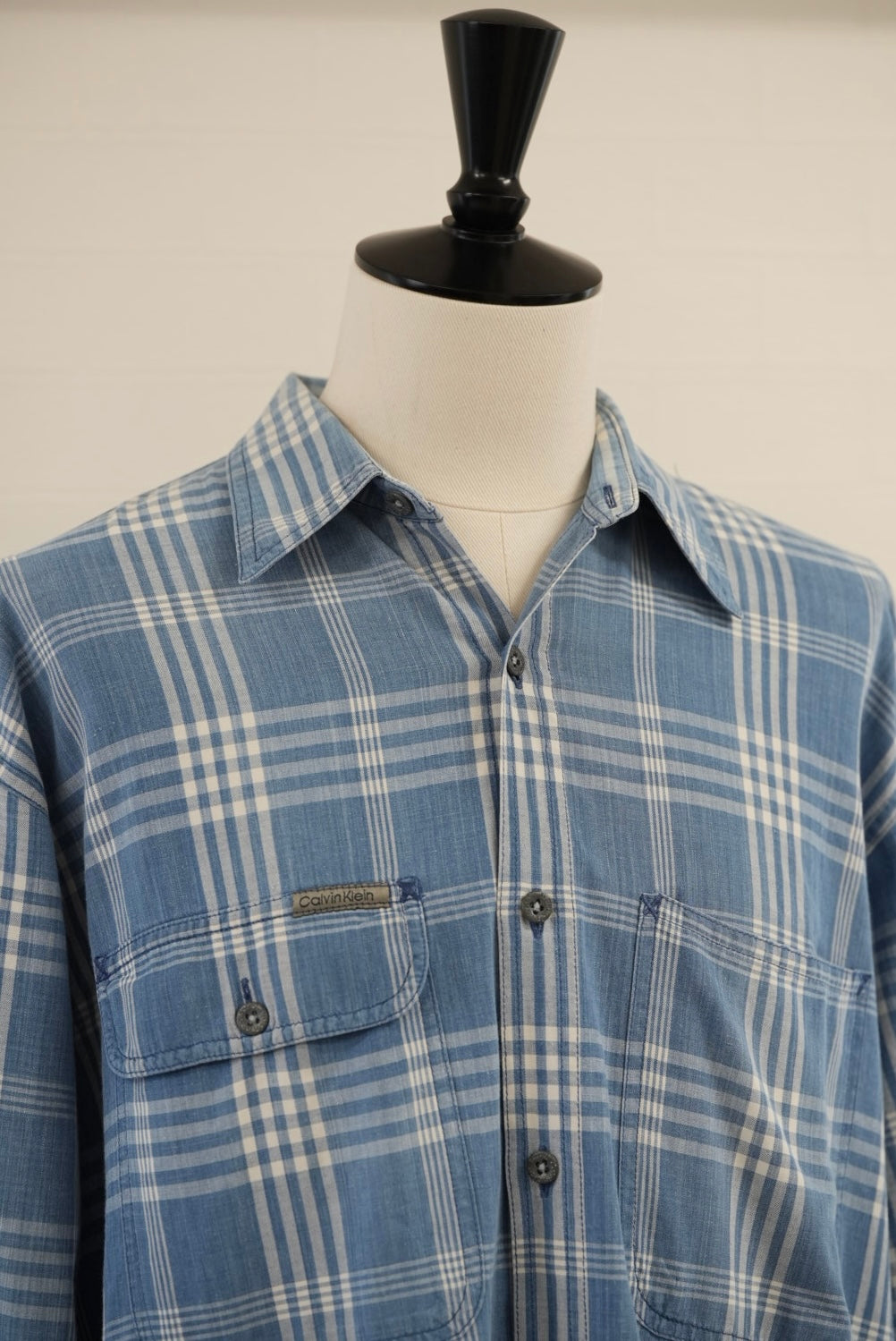 90's Calvin Klein Jeans Check shirt.