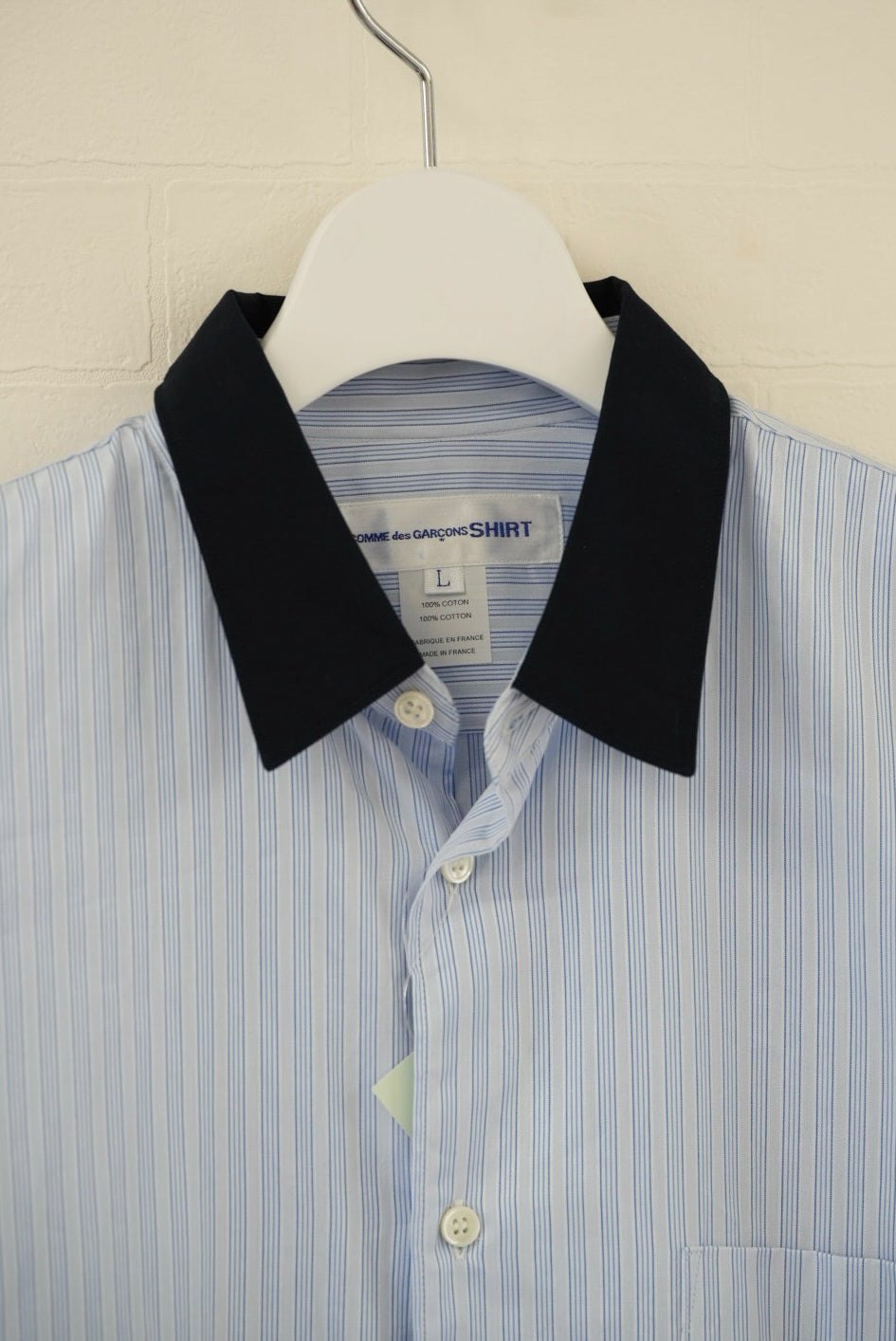 COMME des GARÇONS SHIRT made in France. -new old stock-
