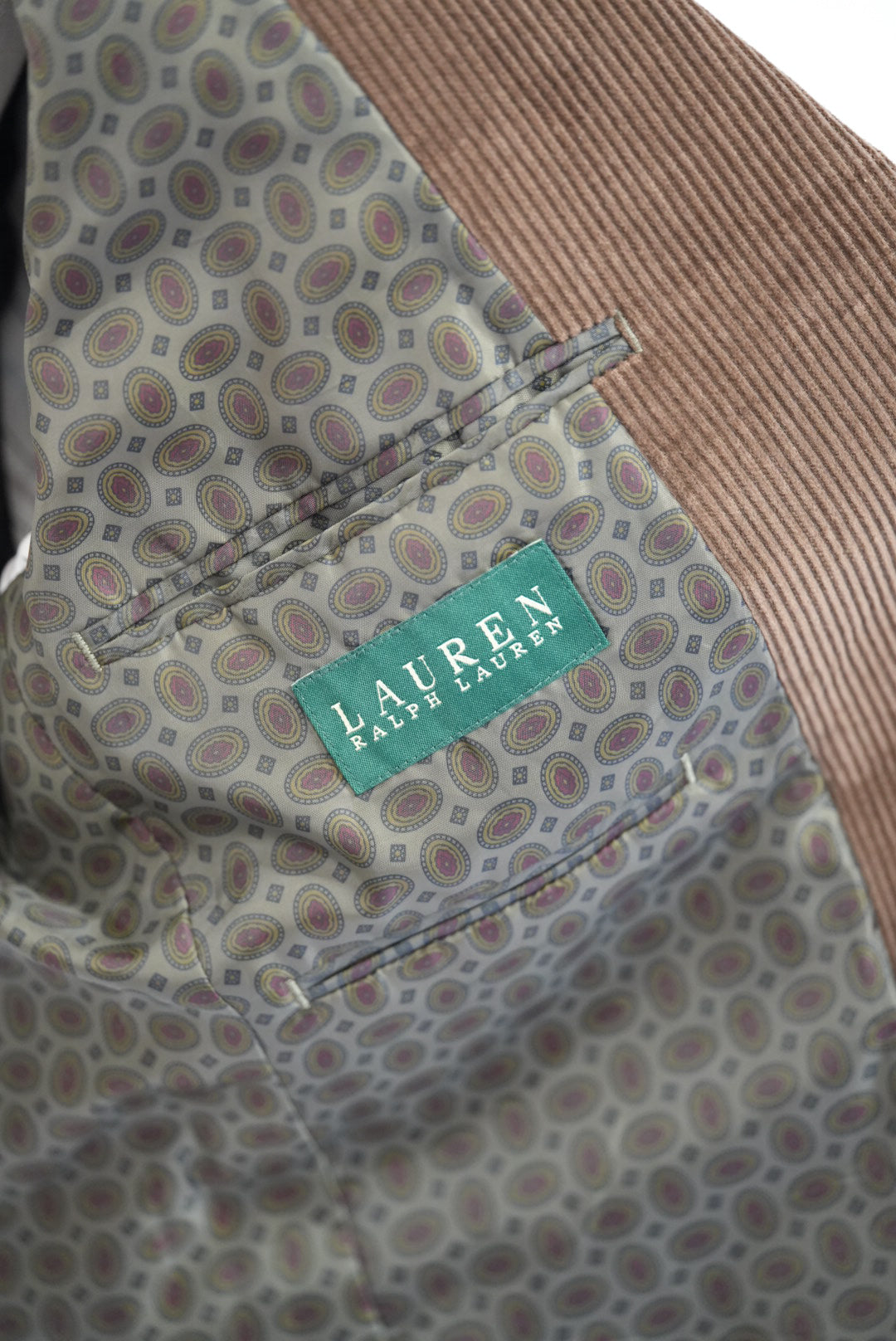 LAUREN RALPH LAUREN Corduroy Elbow patch Jacket.