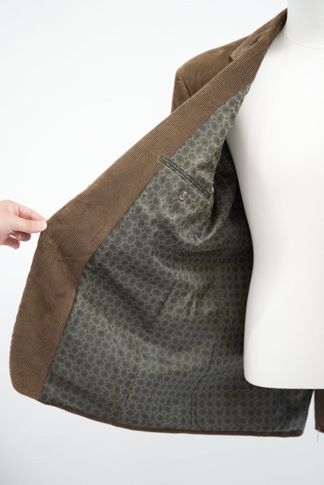 LAUREN RALPH LAUREN Corduroy Elbow patch Jacket.