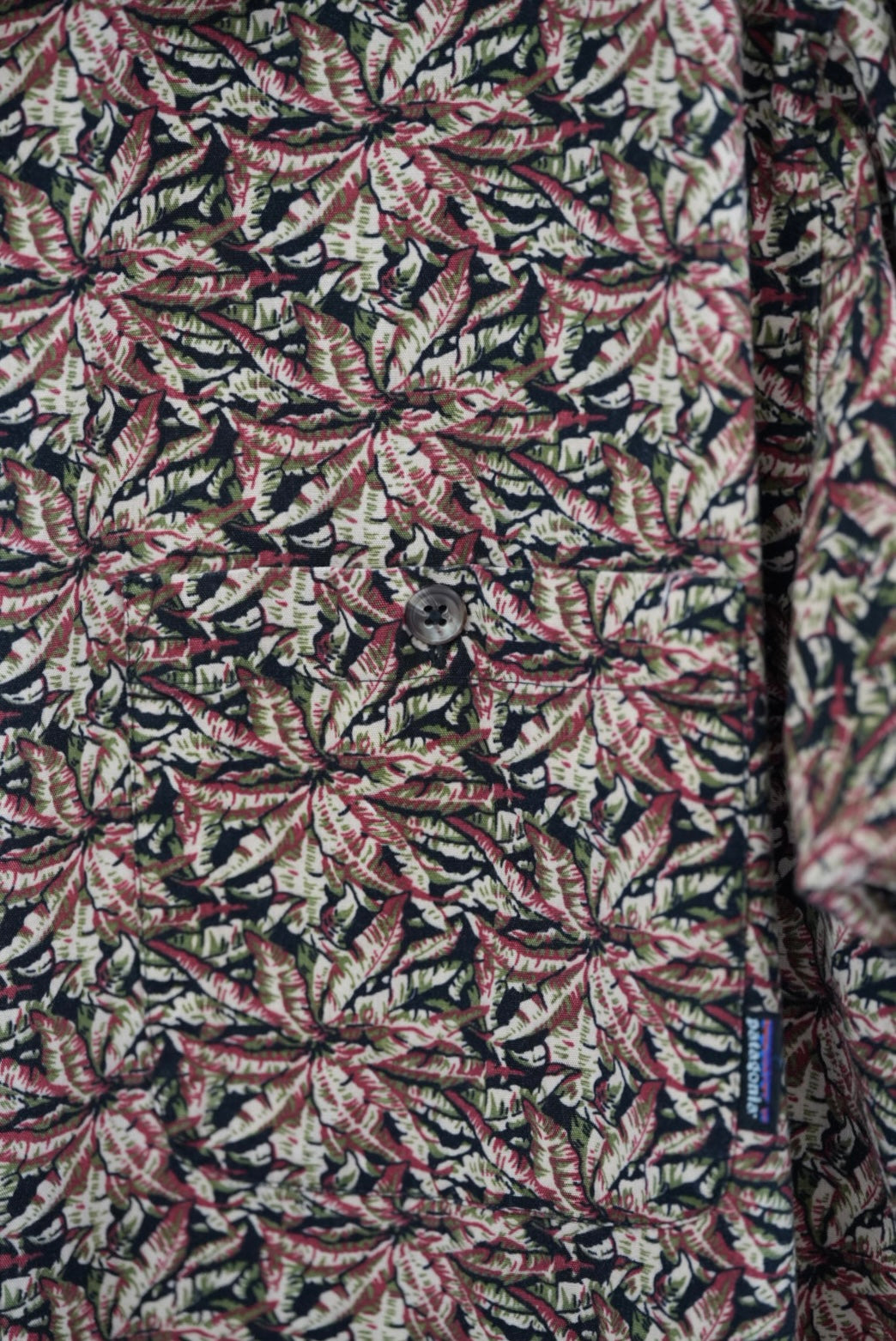 93's Patagonia Printed Muleskin Shirt. -Jungle Canopy-