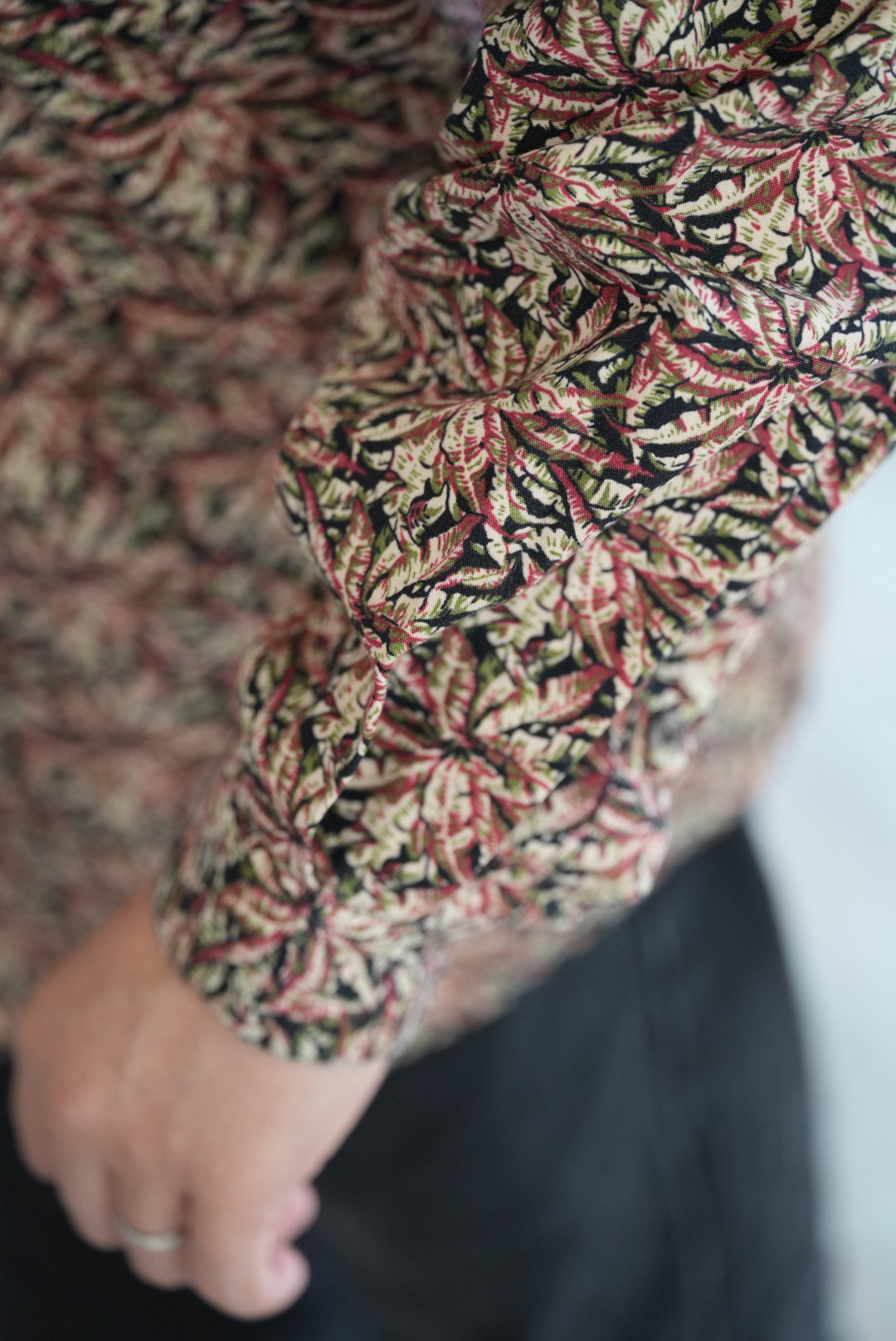 93's Patagonia Printed Muleskin Shirt. -Jungle Canopy-