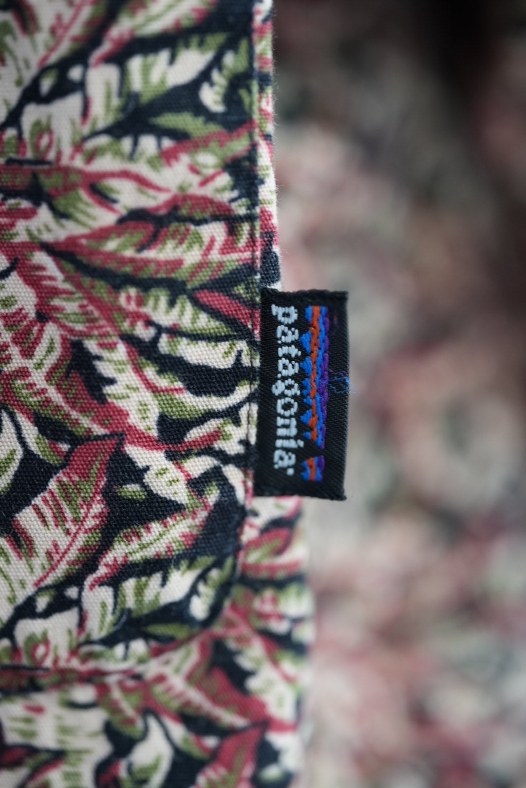 93's Patagonia Printed Muleskin Shirt. -Jungle Canopy-