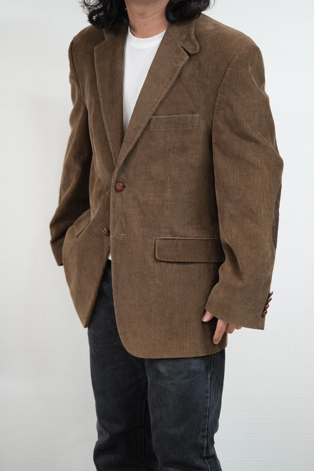 LAUREN RALPH LAUREN Corduroy Elbow patch Jacket.