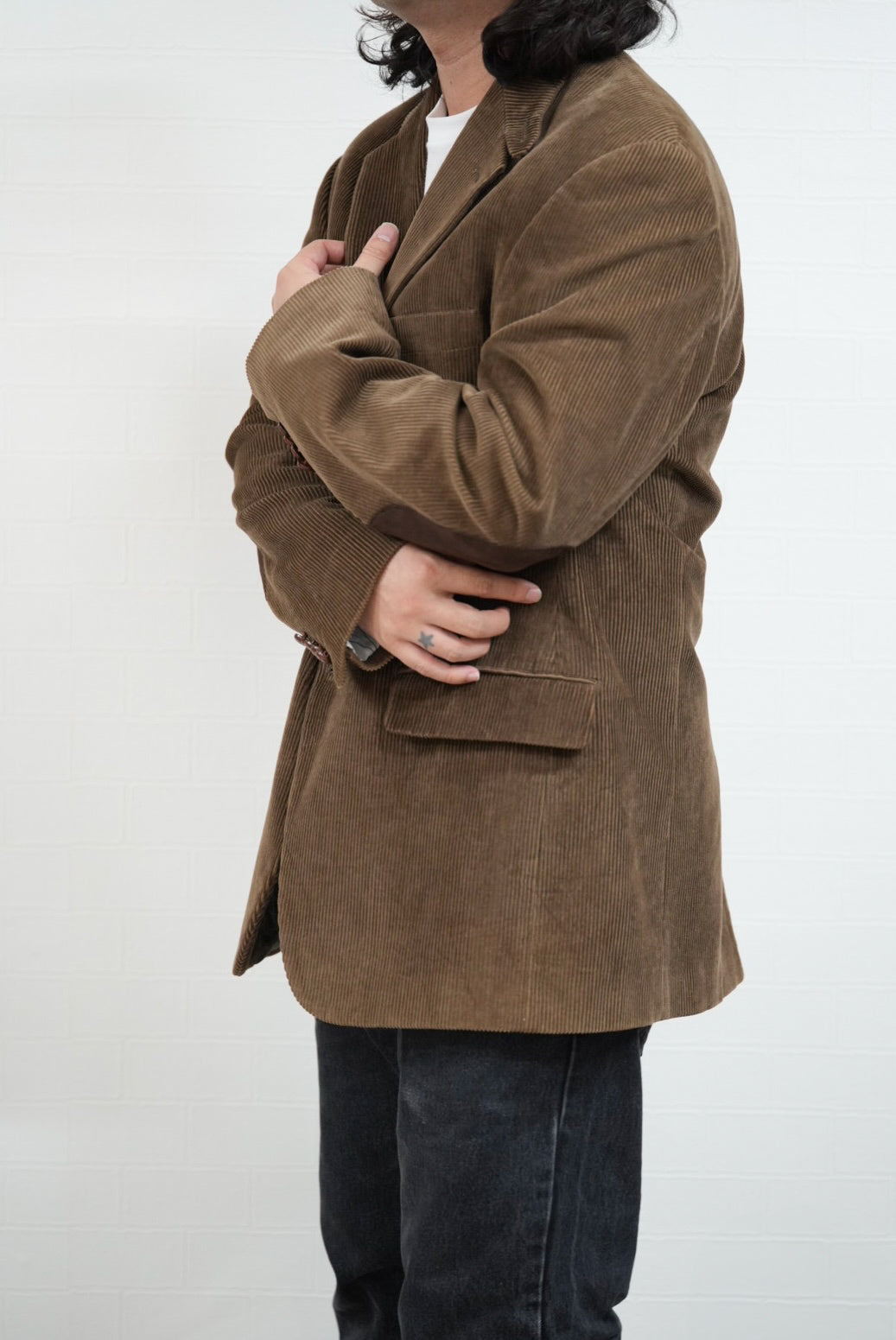 LAUREN RALPH LAUREN Corduroy Elbow patch Jacket.