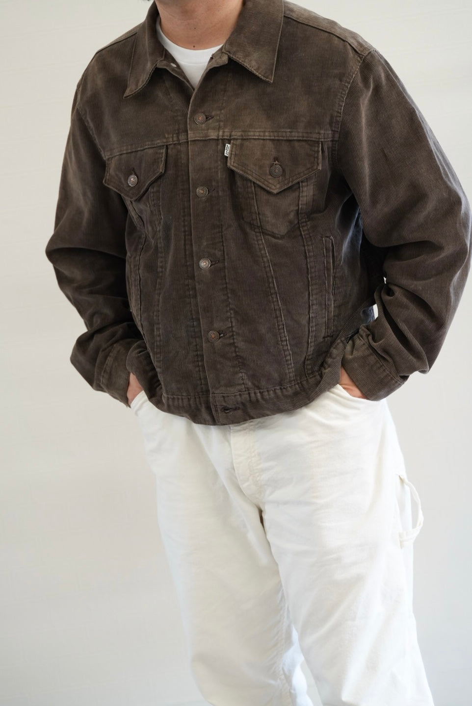 80's Levi's 70506-1528 Corduroy Jacket made in USA.