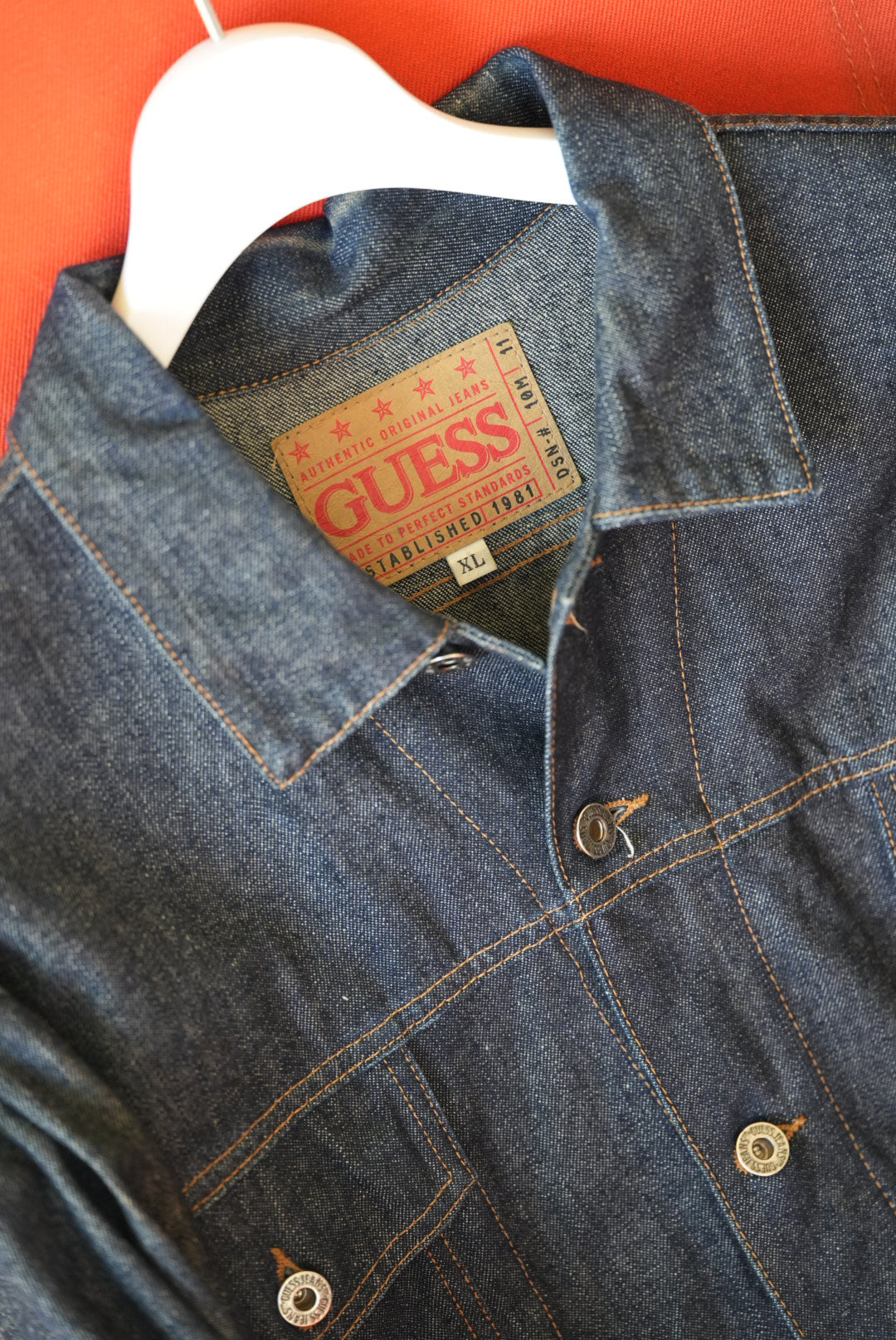 90's GUESS Denim Jacket made in USA.