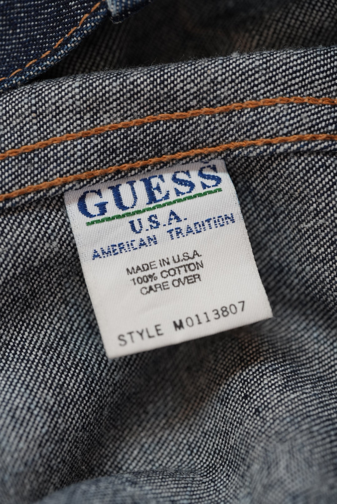 90's GUESS Denim Jacket made in USA.