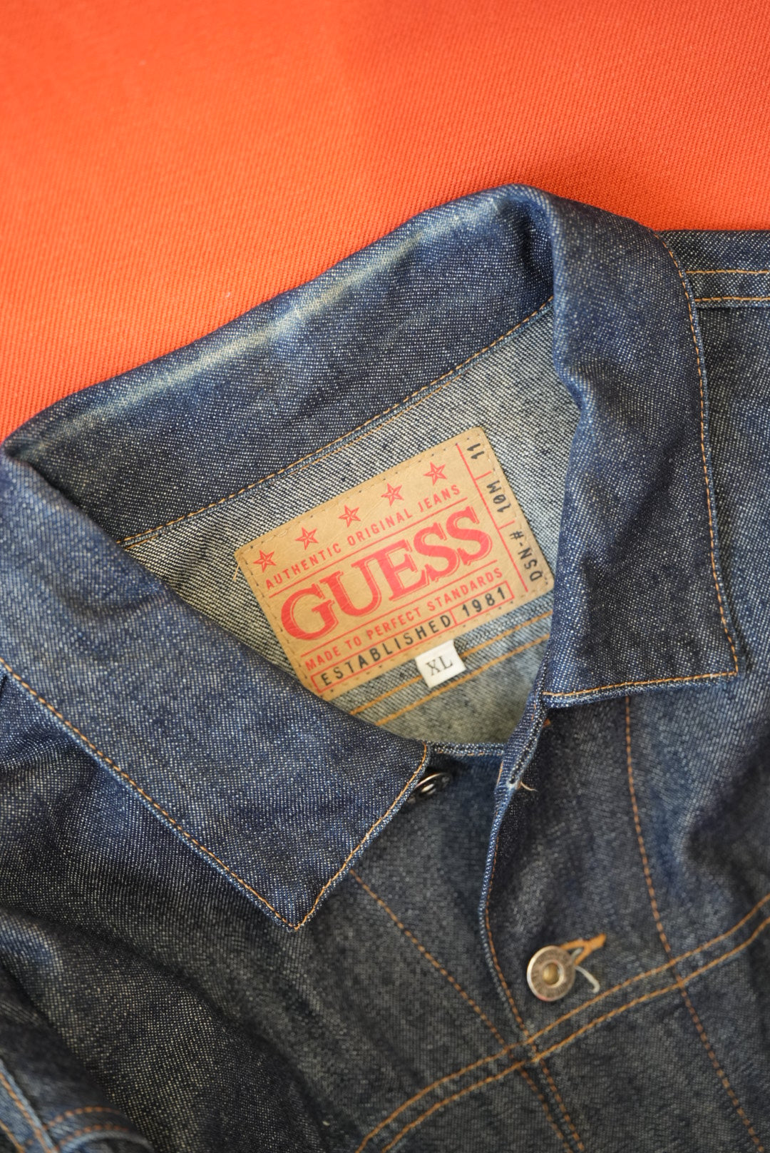 90's GUESS Denim Jacket made in USA.