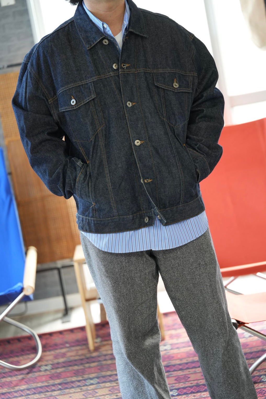 90's GUESS Denim Jacket made in USA.