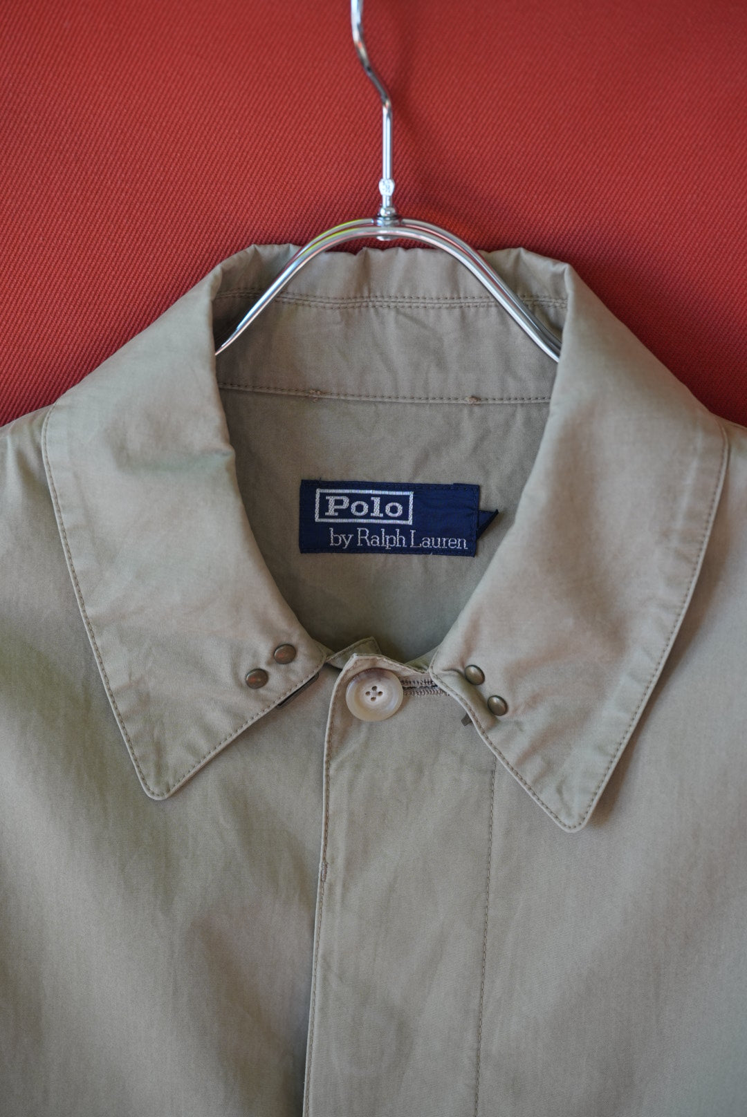90's Ralph Lauren Cotton Poplin Coat.