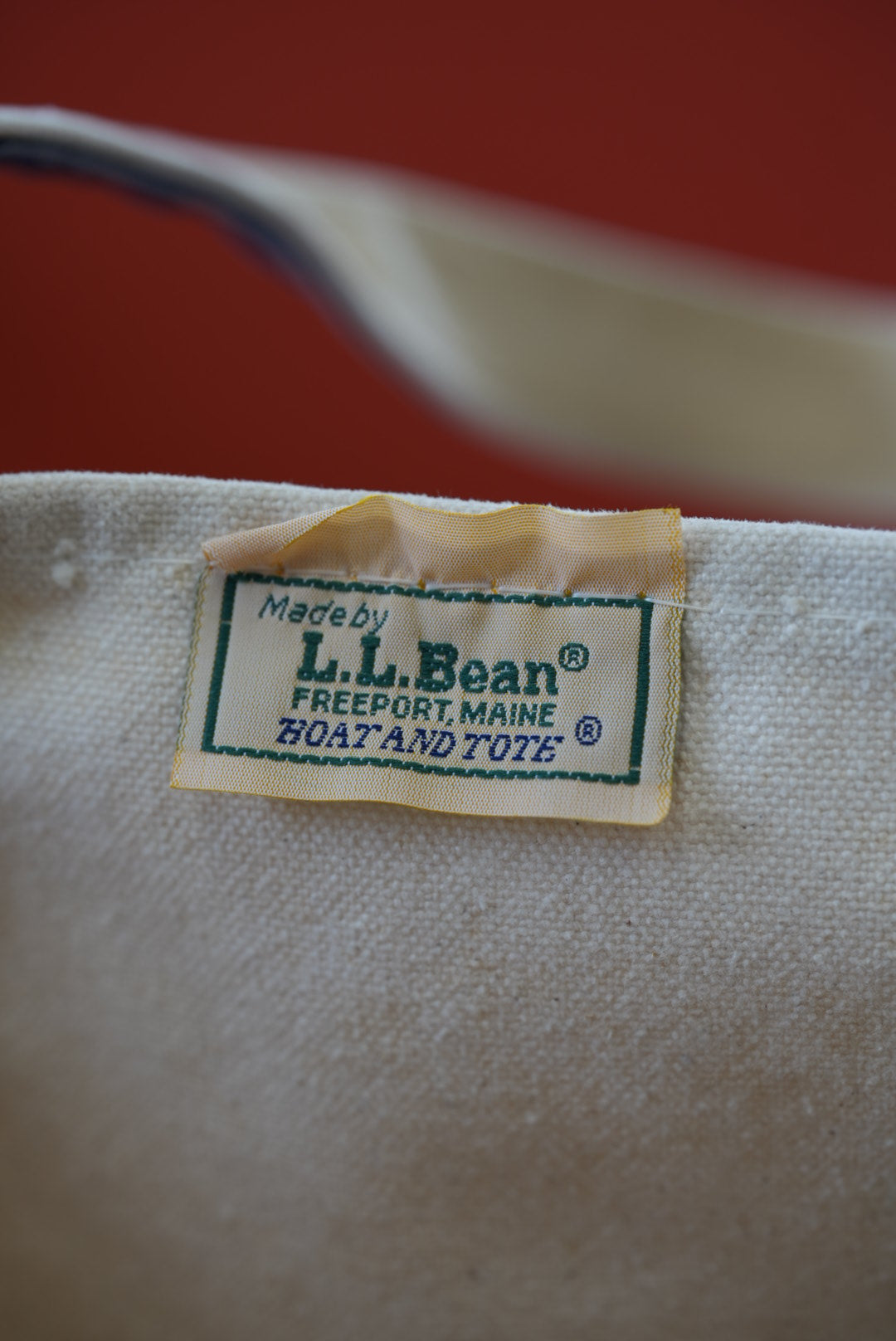 80's L.L.Bean Boat & Tote "Blueberry"