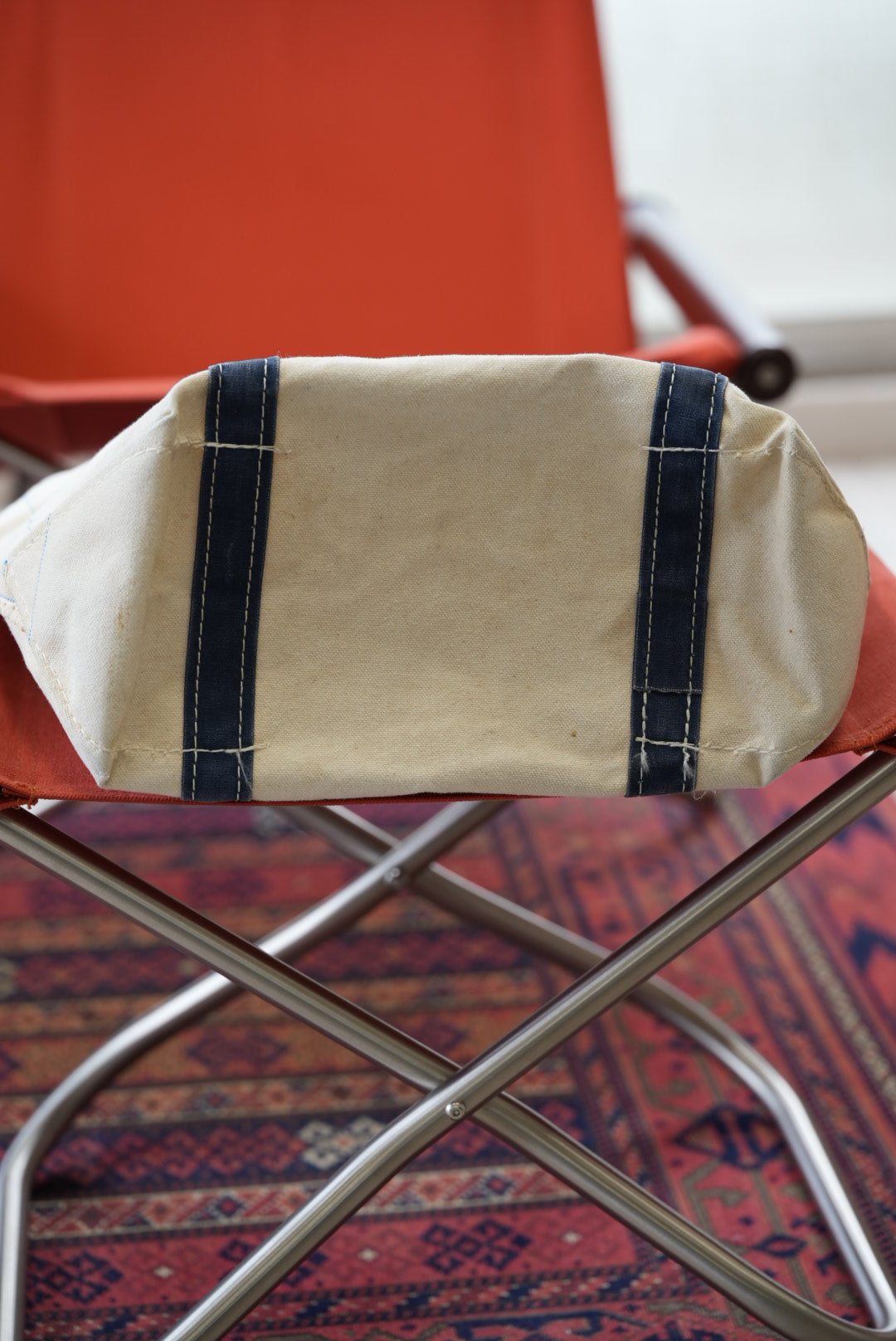80's L.L.Bean Boat & Tote "Blueberry"