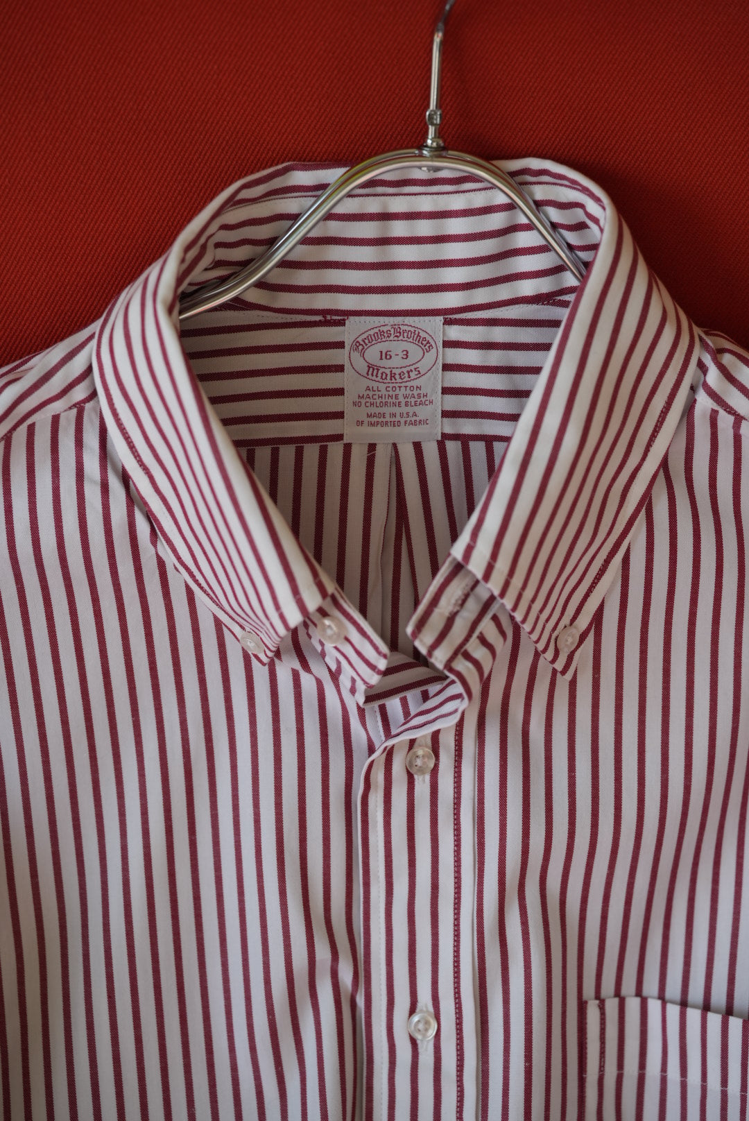 Brooks Brothers shirt "Makers" made in USA. -Dead Stock-