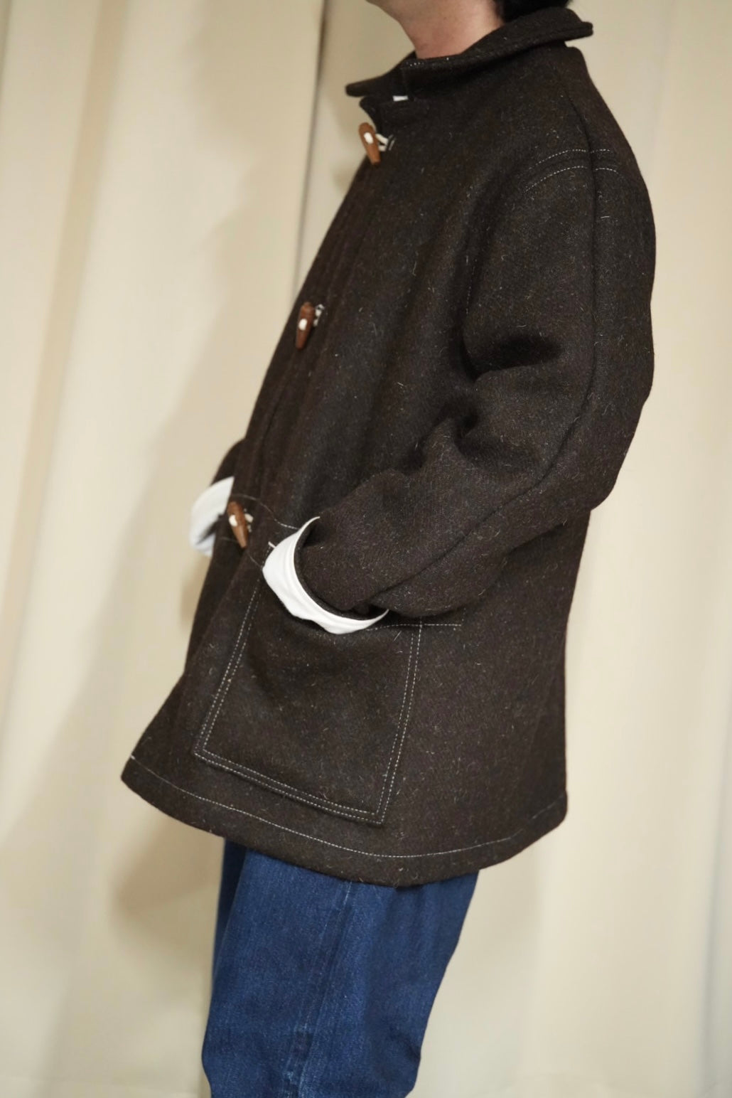 Tender Co. Duble Face Jacob Melton Ambler Coat. / TYPE:948