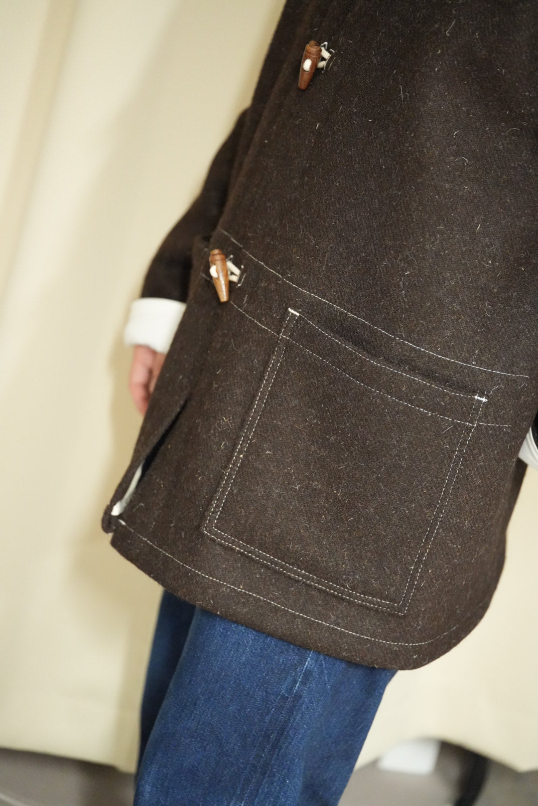 Tender Co. Duble Face Jacob Melton Ambler Coat. / TYPE:948