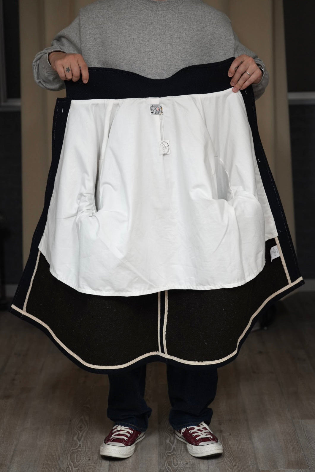 Tender Co. Duble Face Jacob Melton Ambler Coat. / TYPE:948
