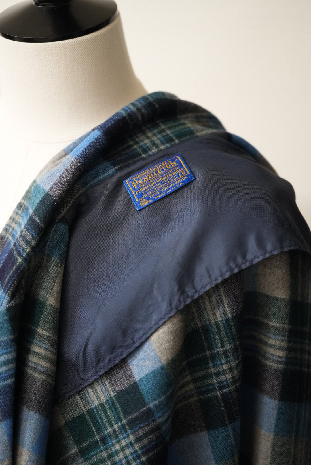 70's Pendleton Wool Check Jacket made in USA.
