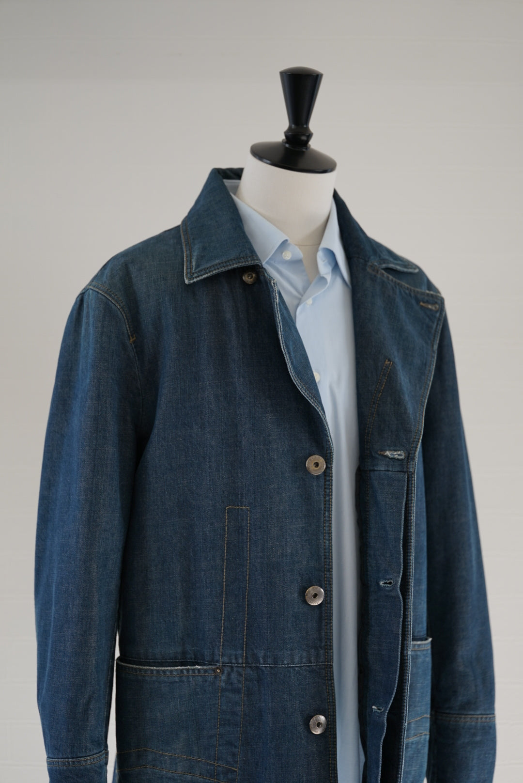ARMANI JEANS Indigo Denim Jacket made in Italy.