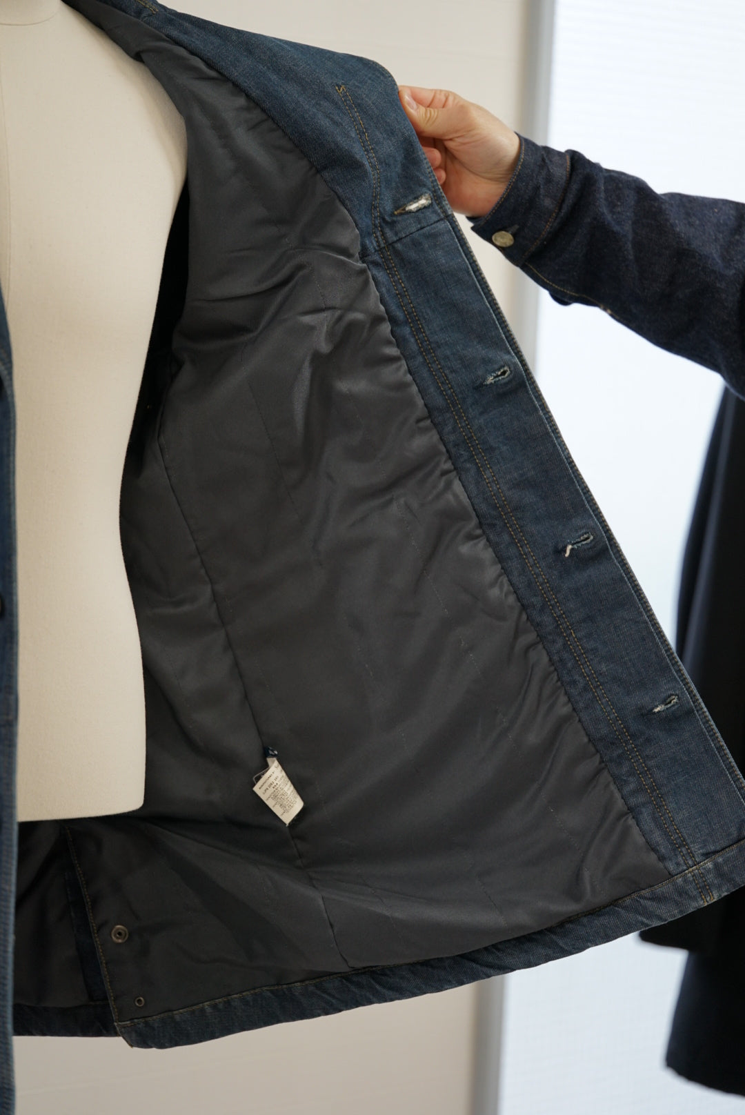 ARMANI JEANS Indigo Denim Jacket made in Italy.
