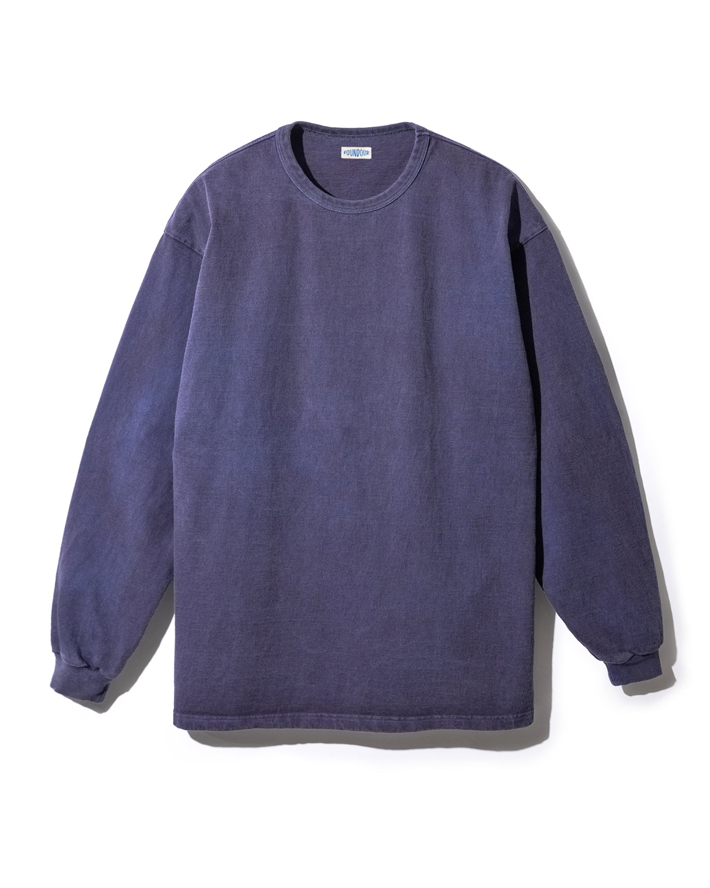 FOUNDOUR COTTON BD FADE LONG SLEEVE TEE.