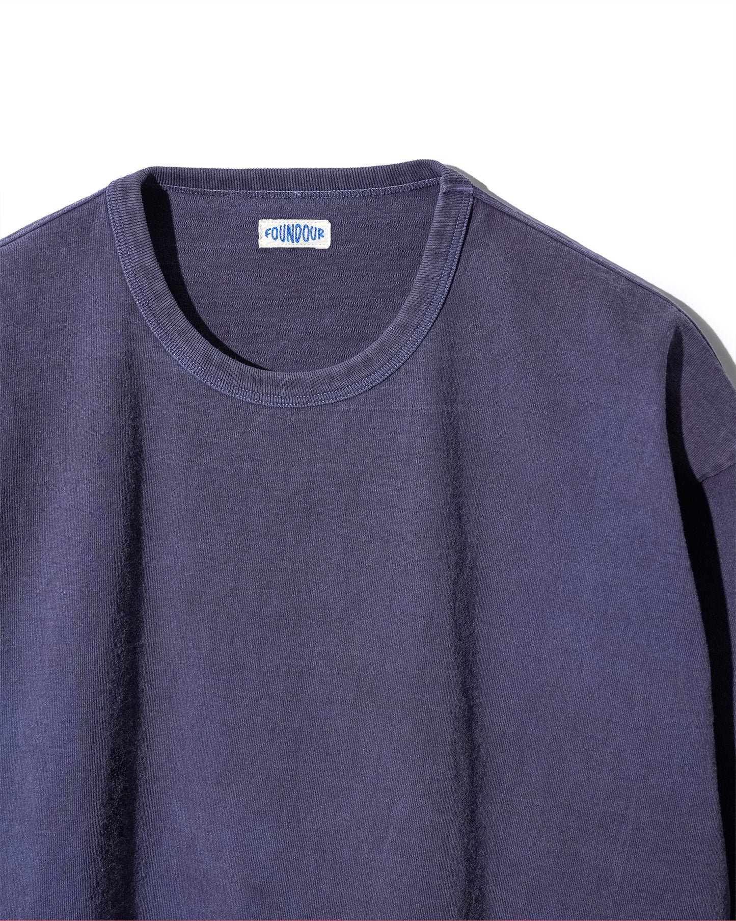 FOUNDOUR COTTON BD FADE LONG SLEEVE TEE.