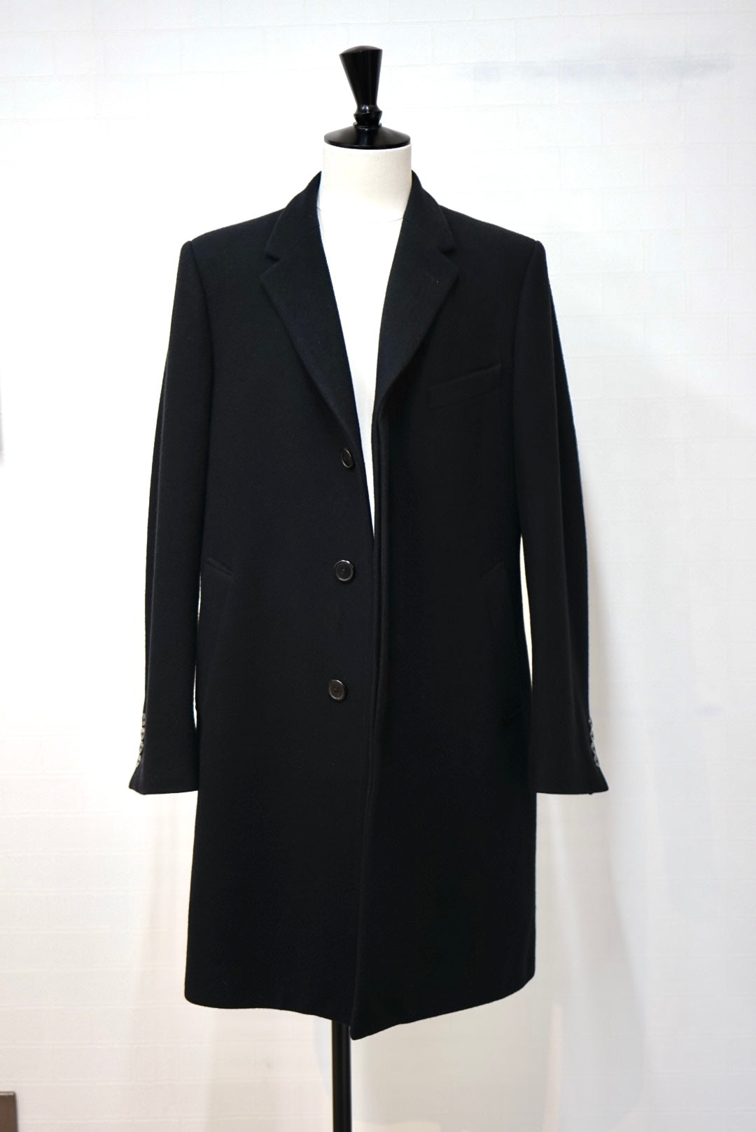 Dries Van Noten Wool Chester Coat.