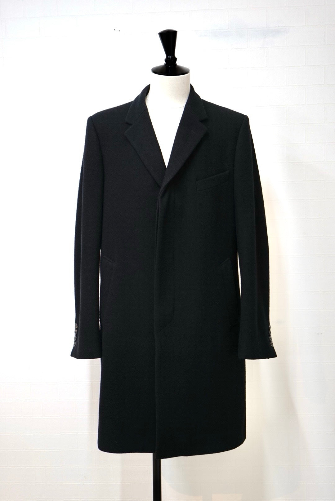 Dries Van Noten Wool Chester Coat.