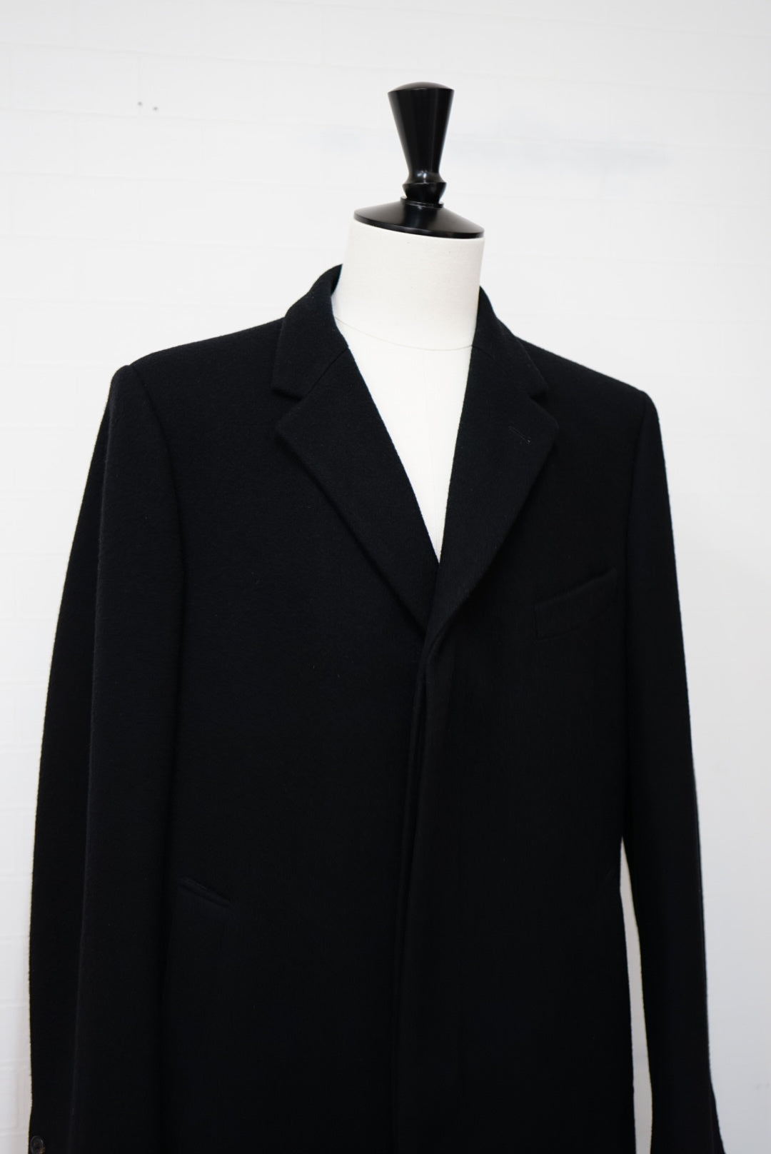 Dries Van Noten Wool Chester Coat.