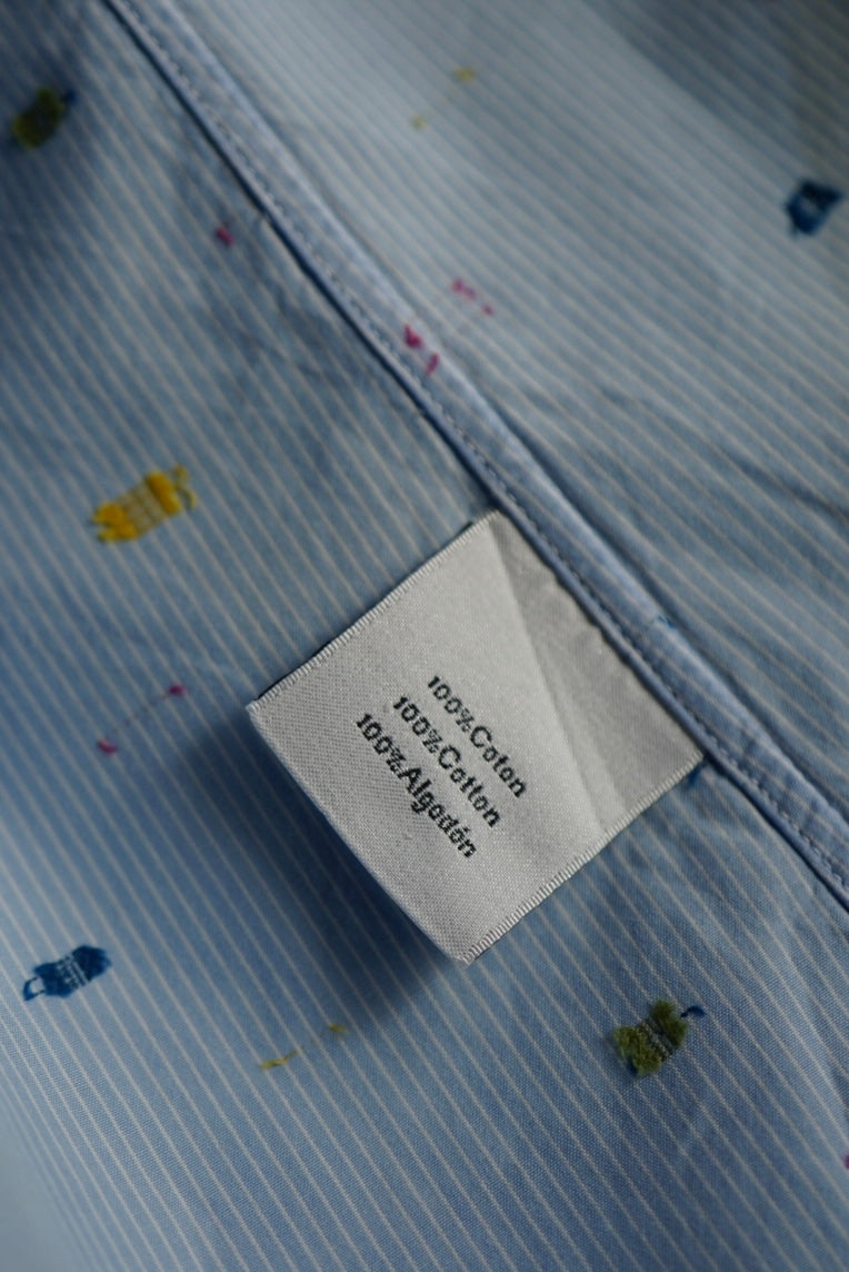 Hermes Striped Shirt made in France.