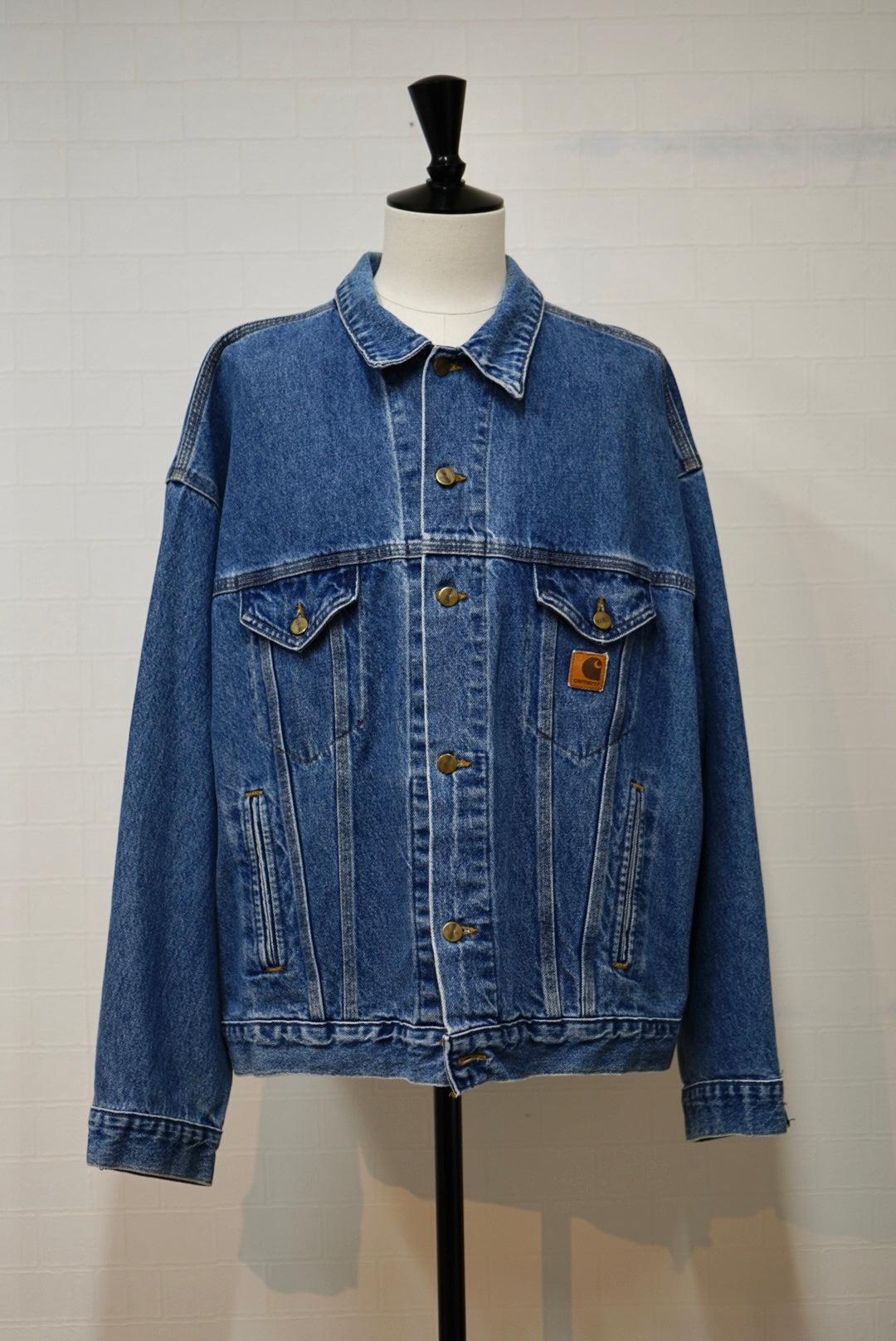 90's Carhartt Denim Jacket made in USA.