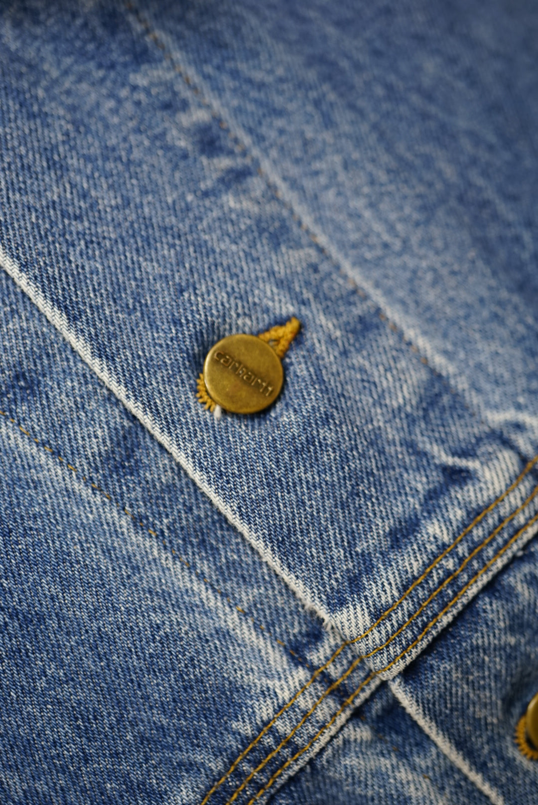 90's Carhartt Denim Jacket made in USA.