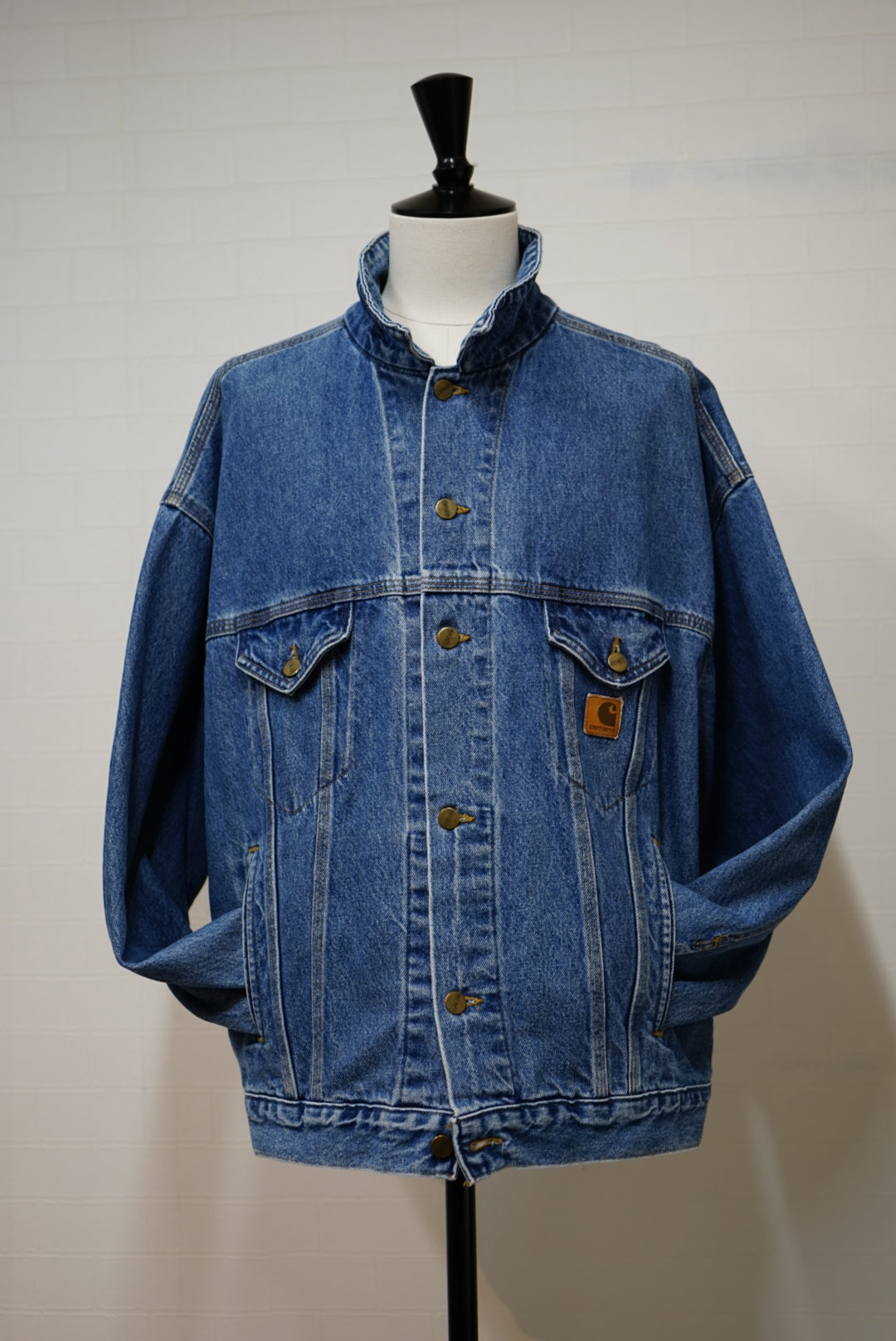 90's Carhartt Denim Jacket made in USA.