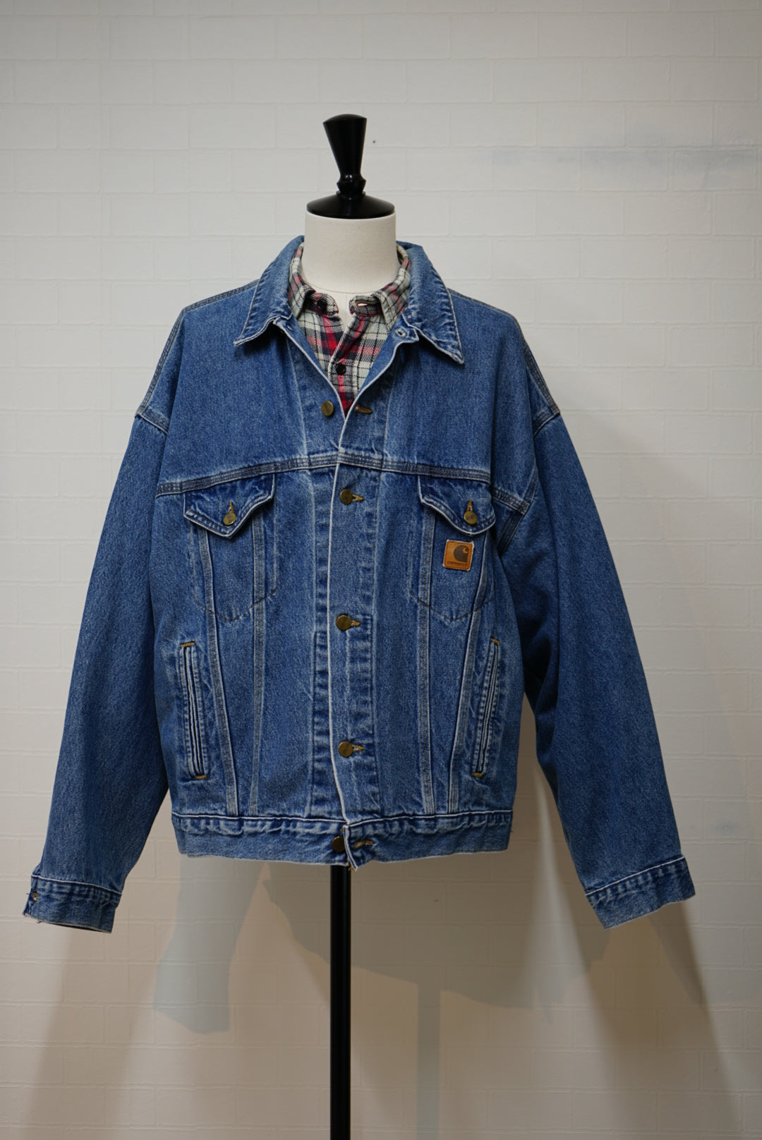 90's Carhartt Denim Jacket made in USA.