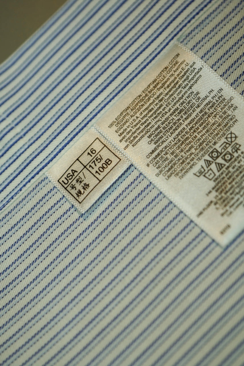 Brooks Brothers Striped Shirt made in USA.