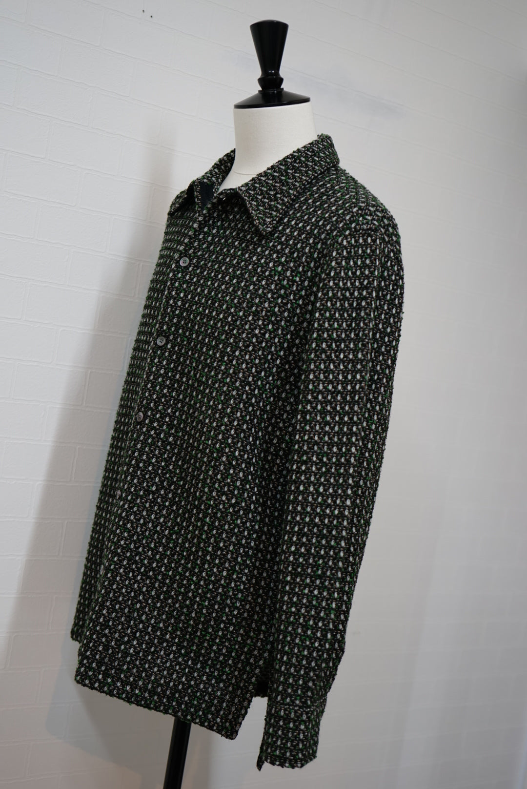 COOHEM "FINE TWEED SHIRT".