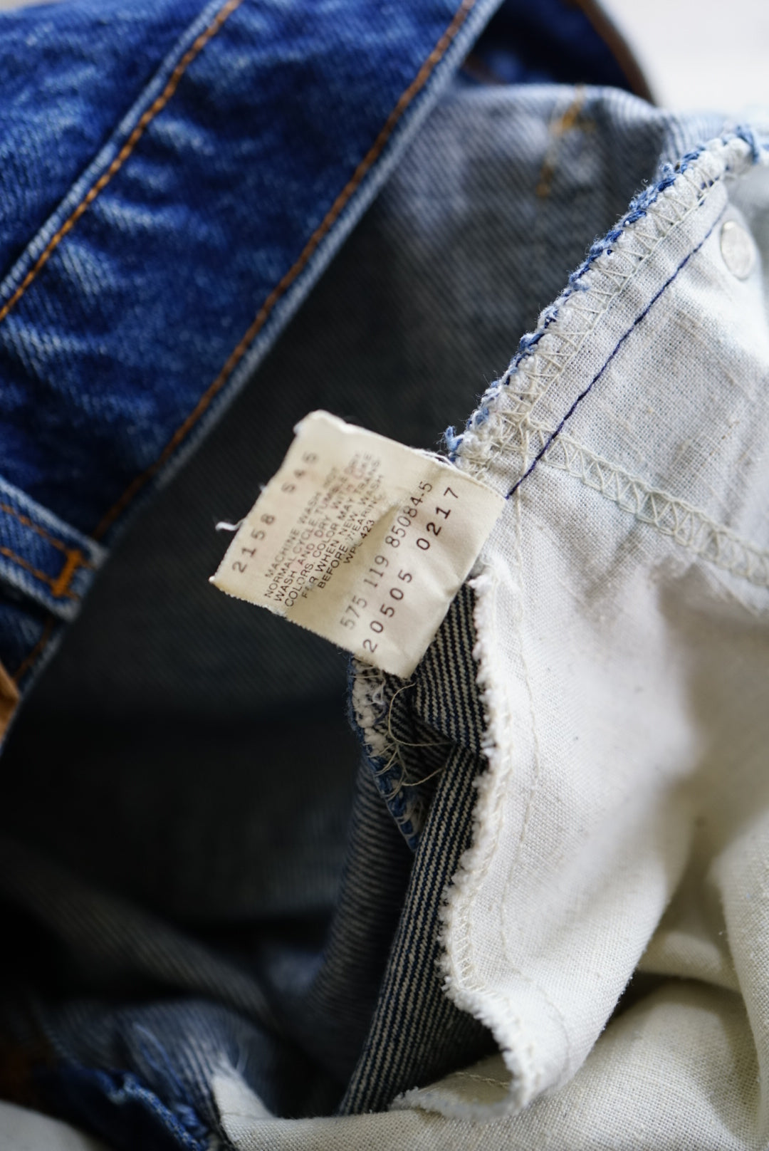 Levi's 505 Denim Pants made in USA.