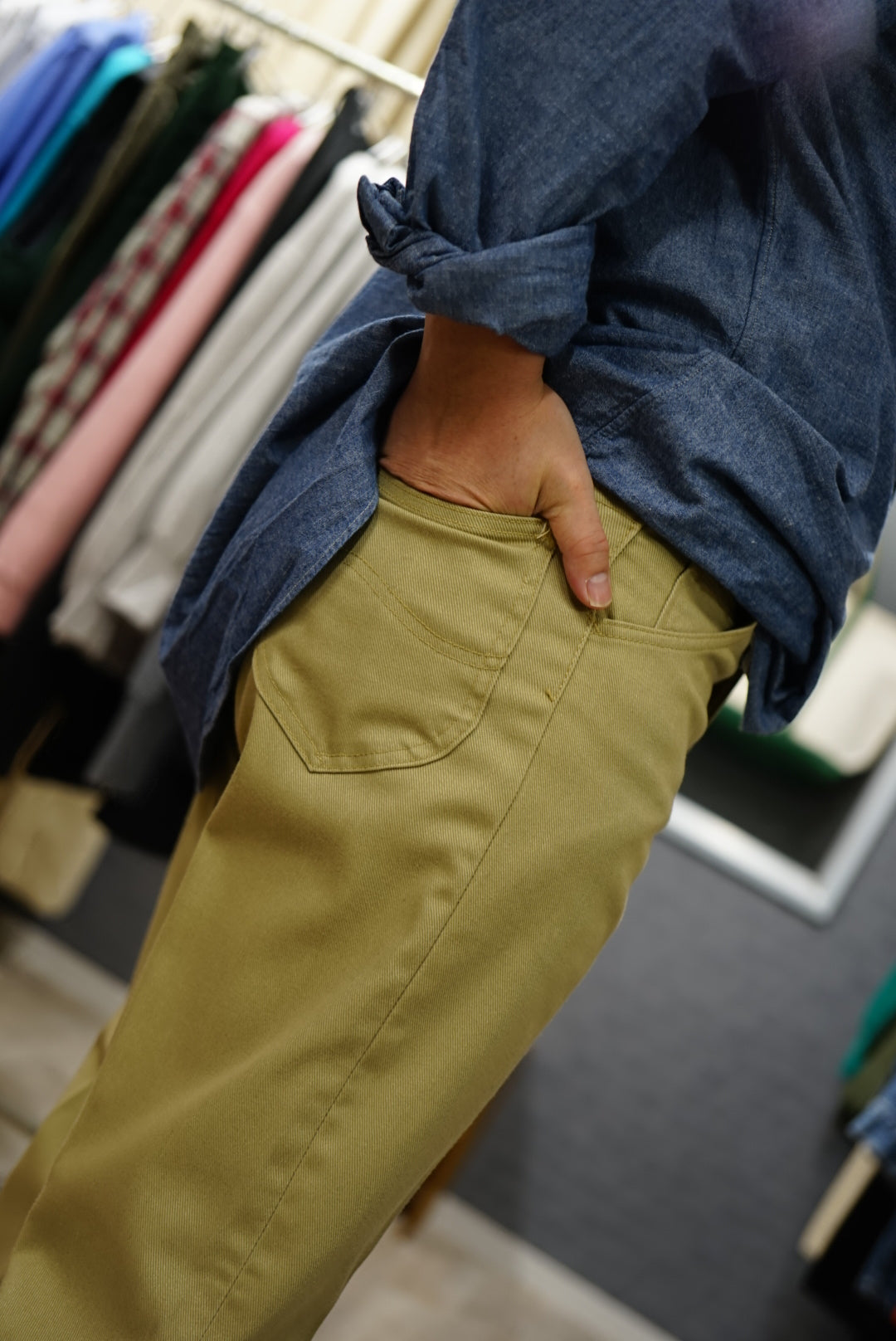 70's Lee "RIDERS" Flare Pants made in USA.