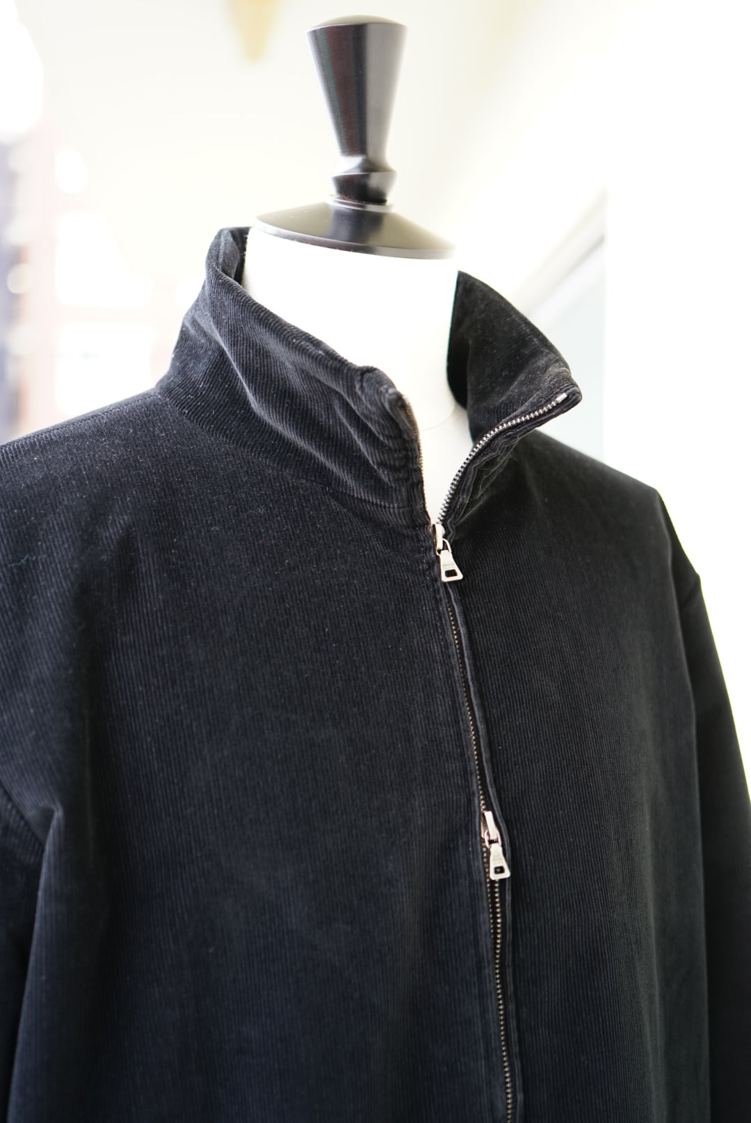 PRADA SPORT Corduroy Zip-up Padded Blouson made in Italy.