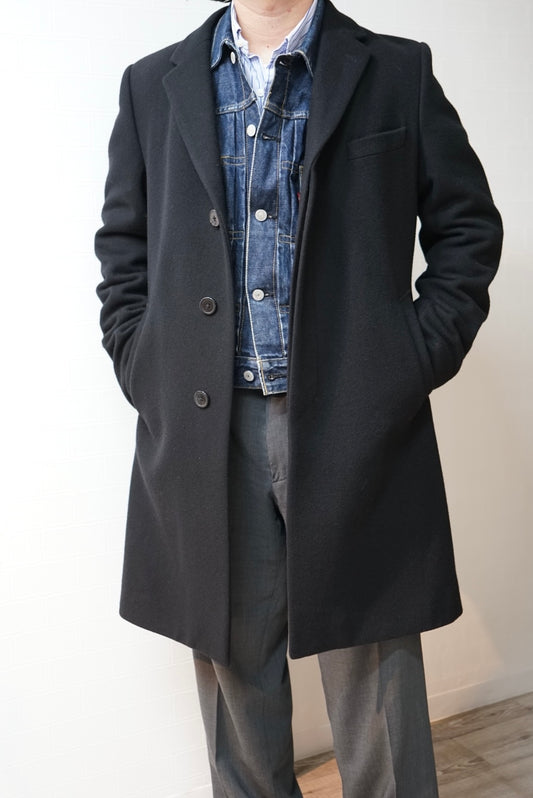 Dries Van Noten Wool Chester Coat.