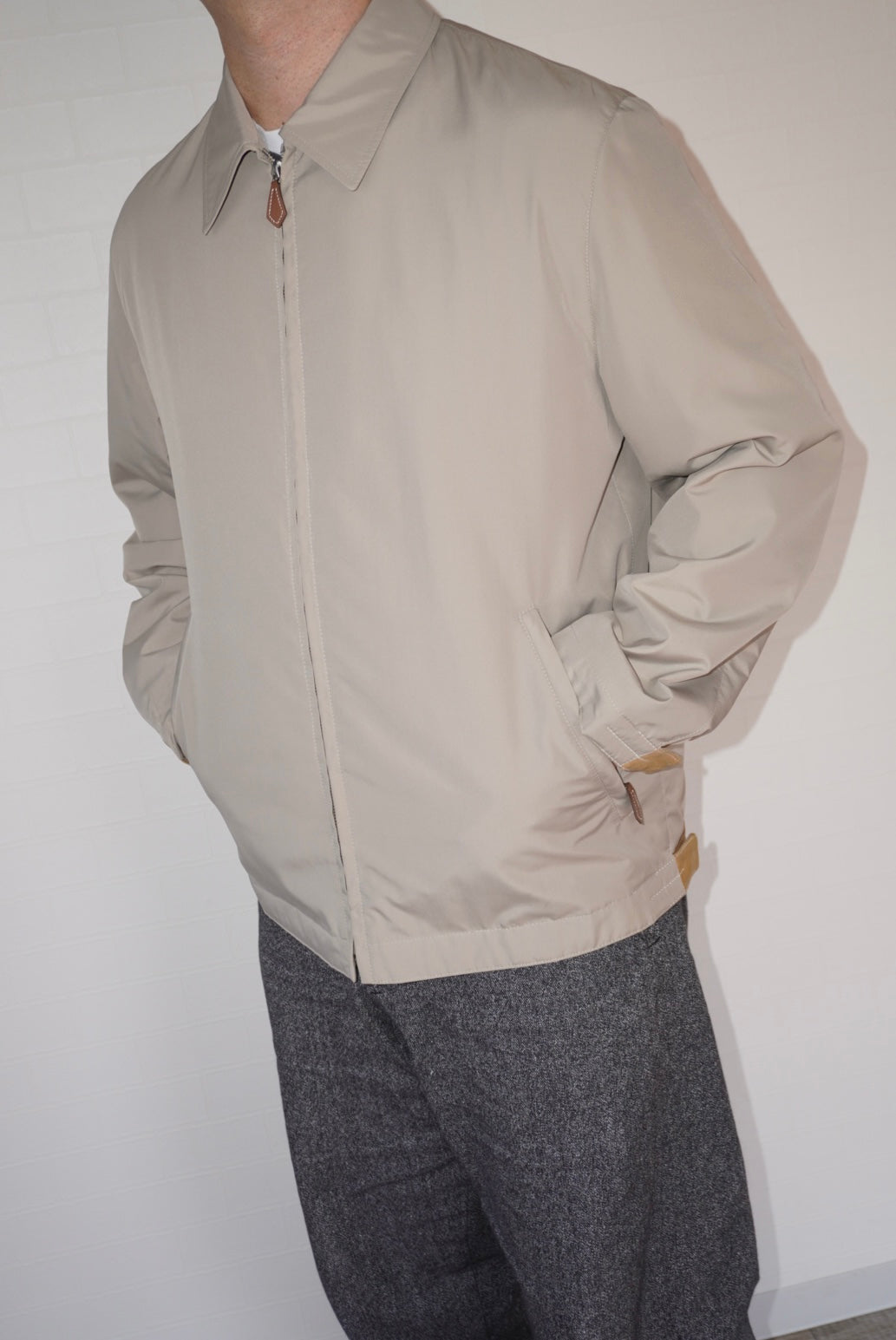 Hermes Padded Blouson made in France.