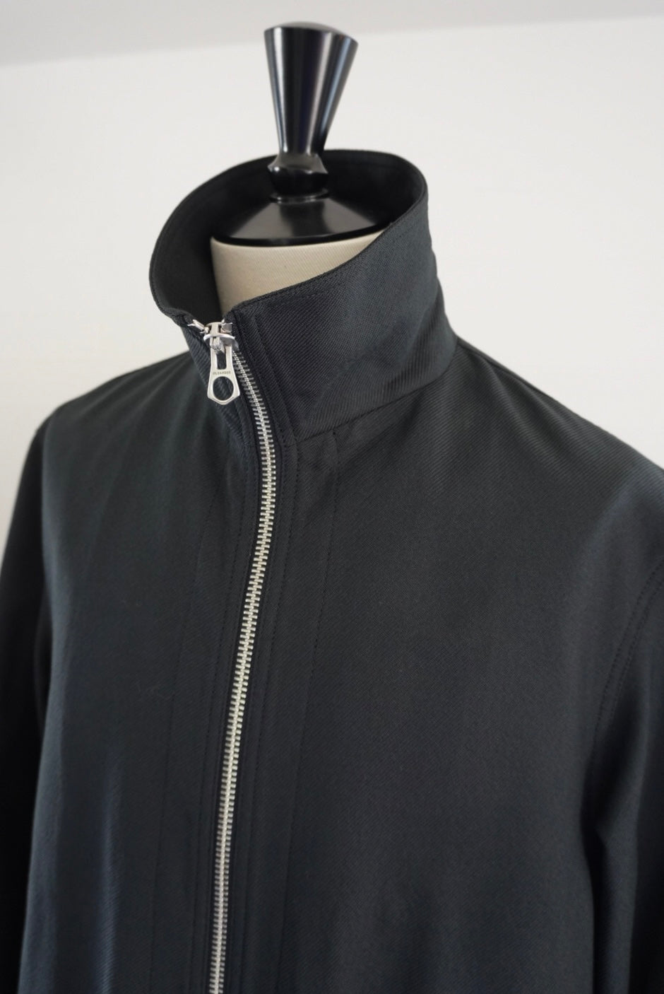JIL SANDER Zip-up Coat made in Italy.