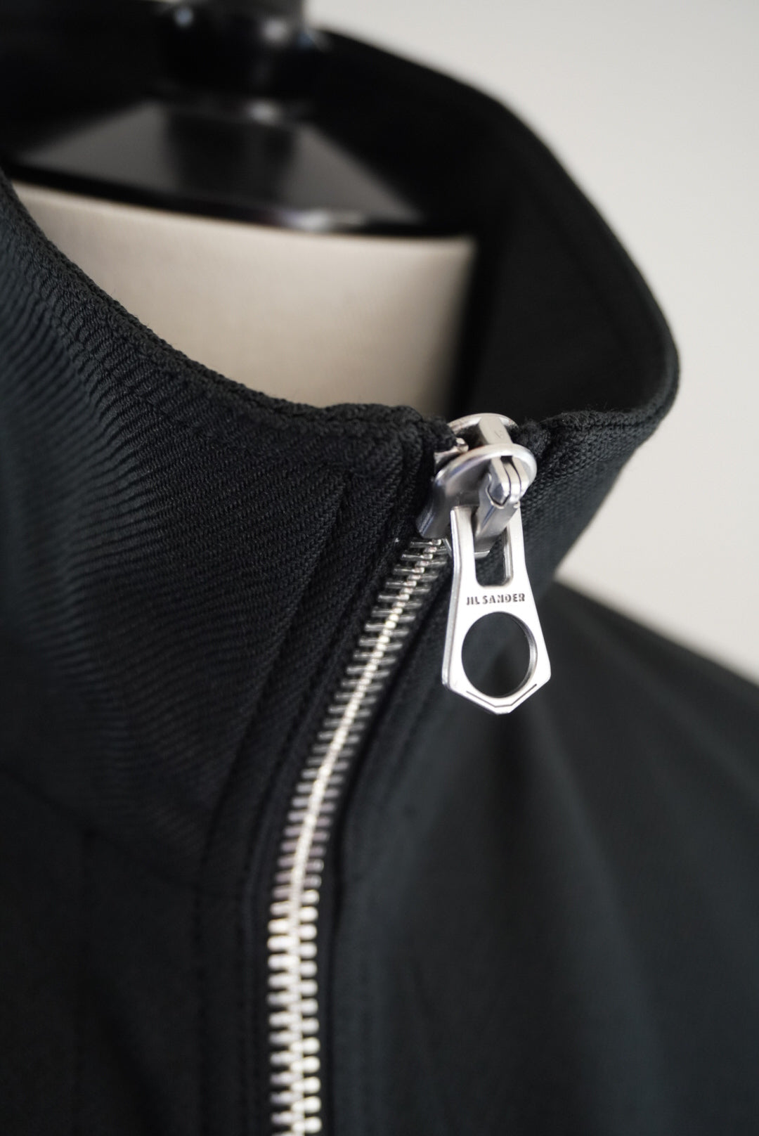 JIL SANDER Zip-up Coat made in Italy.