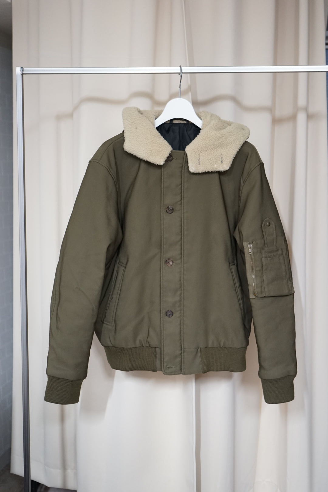 14's Maison Martin Margiela REPLICA "1941's Military  Bomber" made in Italy.