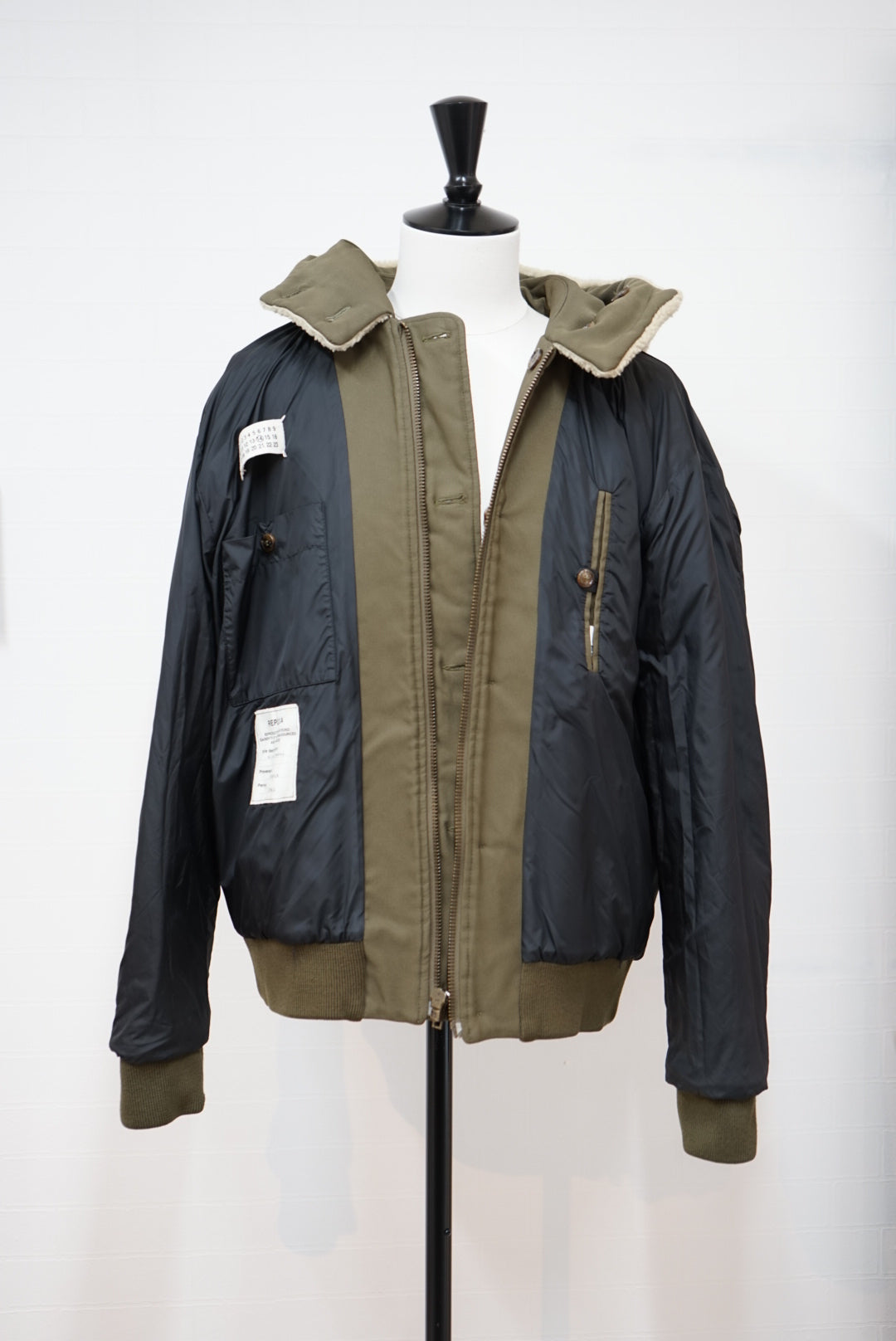 14's Maison Martin Margiela REPLICA "1941's Military  Bomber" made in Italy.