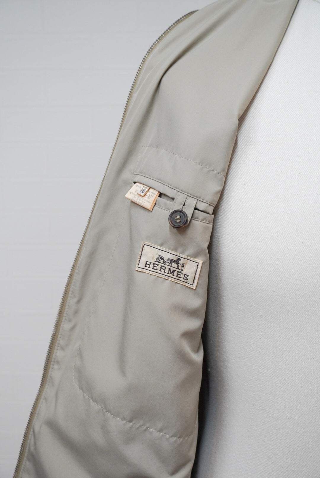 Hermes Padded Blouson made in France.